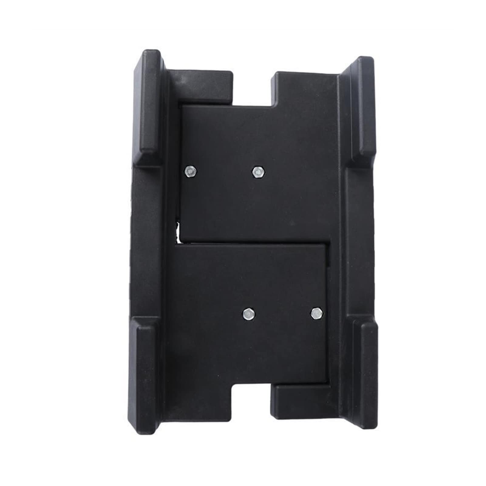 Adjustable CPU Stand with 4 Caster Wheels - PC Case Rolling Holder, Desktop Mainframe Storage Rack, Movable Computer Tower Stand (Black) - Perfect for Office, Gaming Setup & Home Workspace Organization