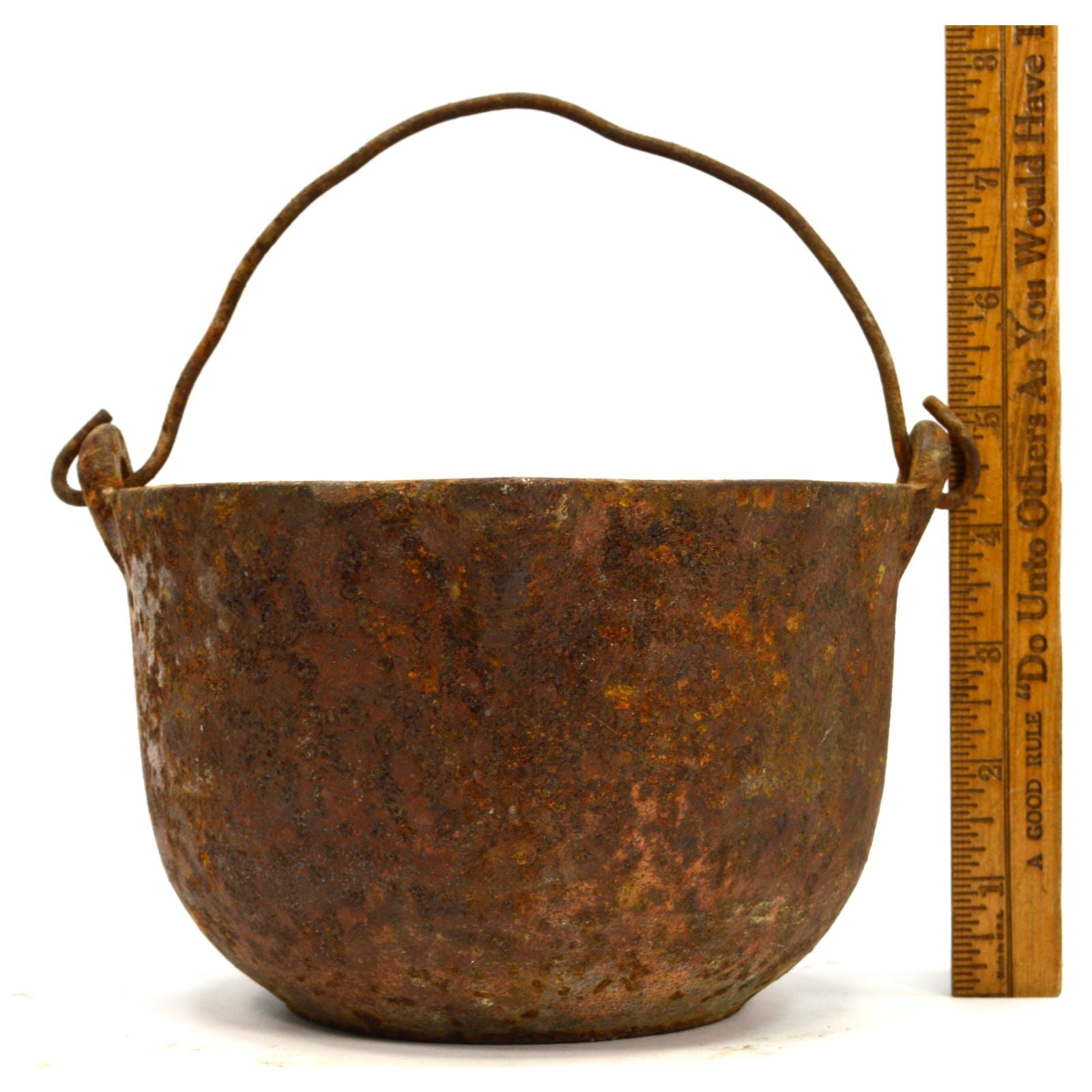 Vintage Hood Tools Smelting Pot - Antique Lead Melting Pot from Philadelphia, PA (G17) - Perfect for Blacksmithing, Metal Casting & DIY Jewelry Making