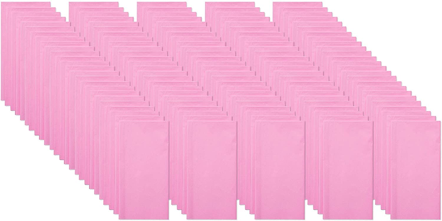 Eco-Friendly Pink Sarras Wrapping Paper - 20x20 Inches (30 Sheets) | Gift Wrapping, Crafts, DIY Projects, Flower Making, Shipping Protection | Perfect for Birthdays, Weddings, Holidays & Home Decor