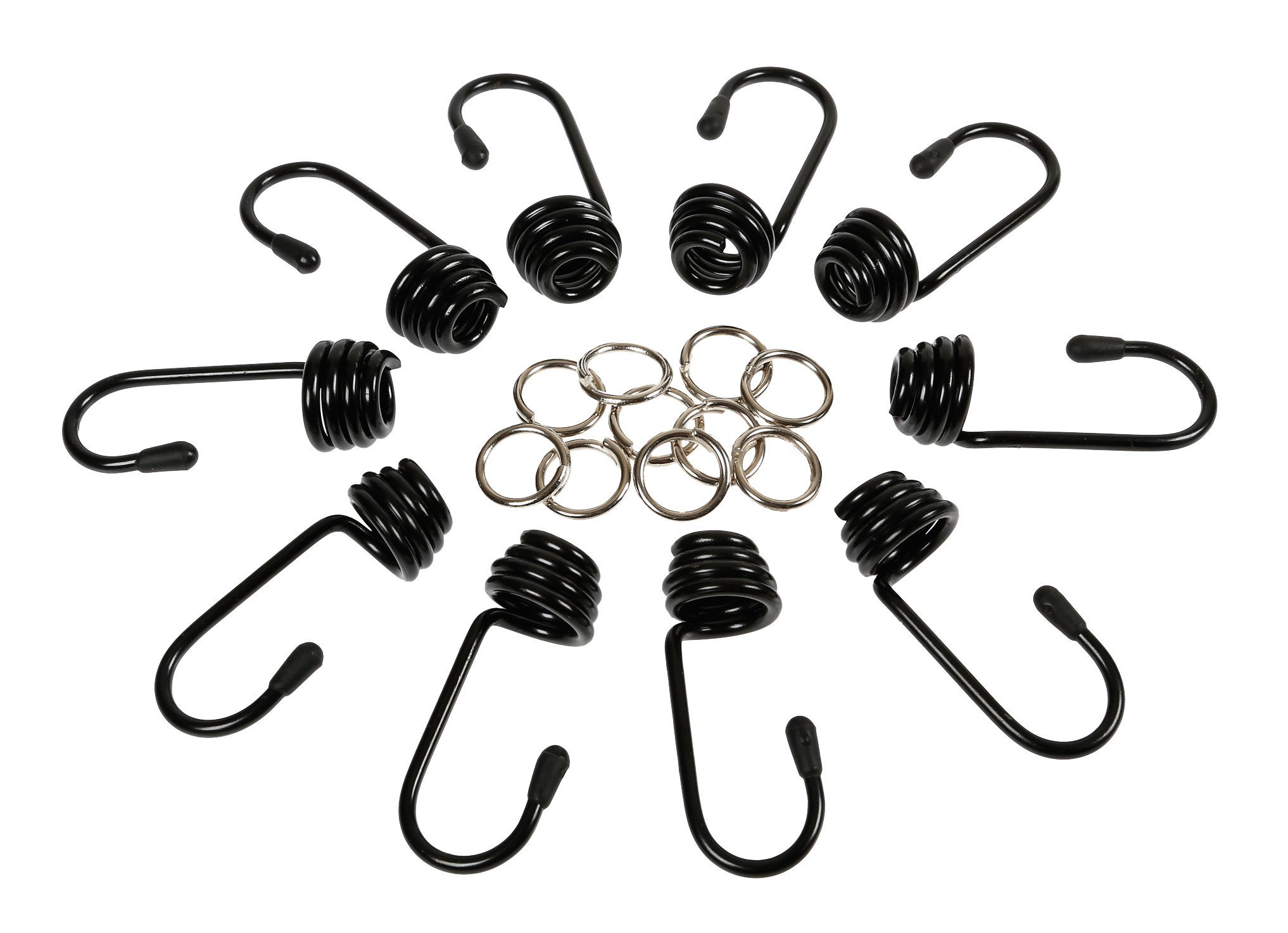10-Pack Metal Hooks & Clips Set - Lampa 60252 for Home Organization