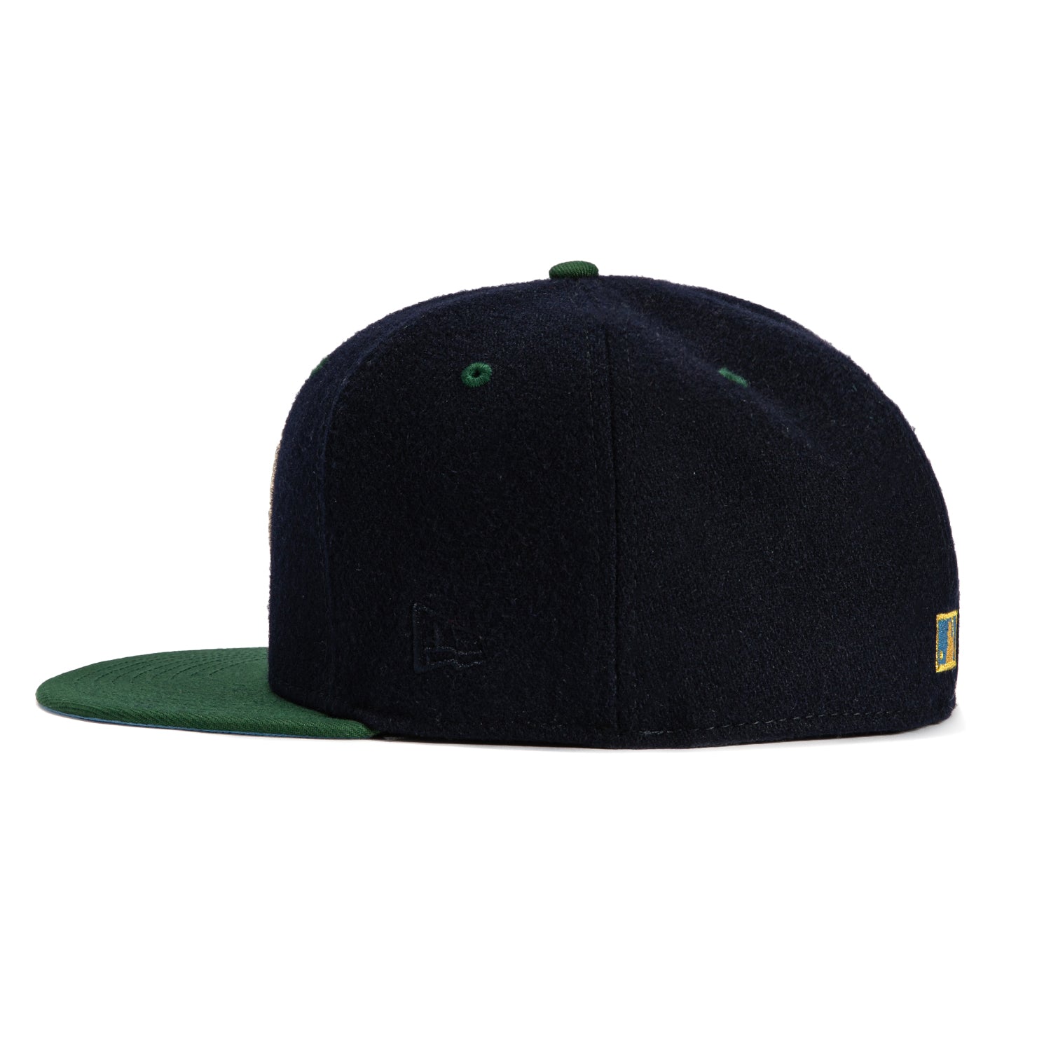 New Era 59Fifty Seattle Mariners 2023 All Star Game Patch Baseball Cap - Navy & Green Melton Wool MLB Hat for Men, Women | Game Day, Sports Fan Gift, Casual Wear
