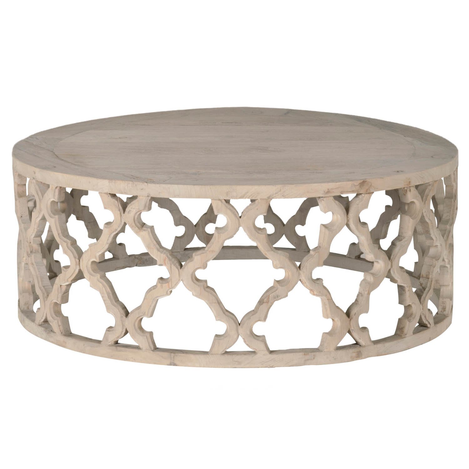 Modern Clover Coffee Table - Stylish & Functional Living Room Furniture for Small Spaces - Perfect for Apartments, Dorms & Cozy Home Decor