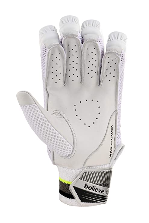 SG Savage Lite Cricket Batting Gloves - Premium Leather Sports Gloves for Cricket Players - Perfect for Practice & Match Play