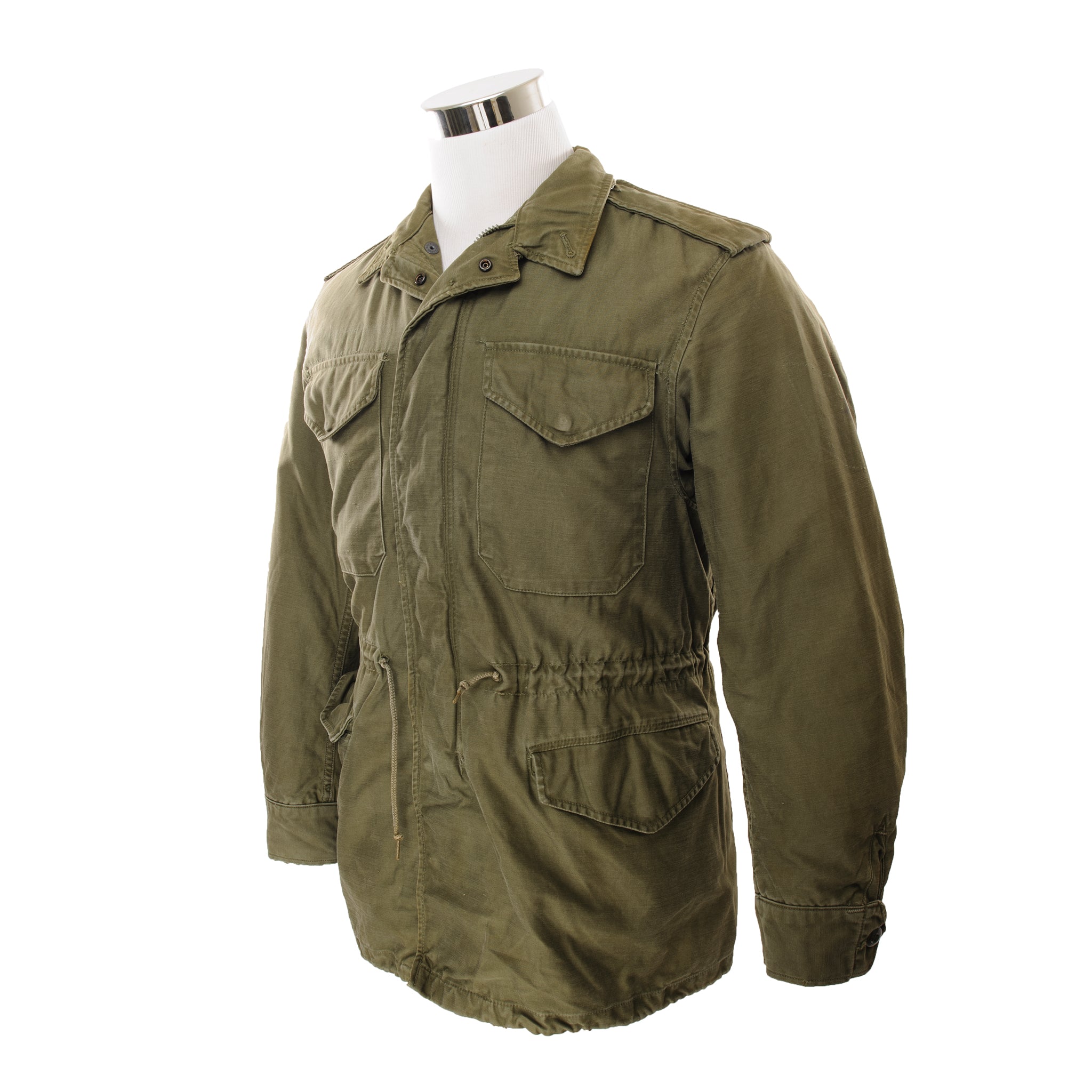 Vintage US Army M-1951 M51 Field Jacket - Vietnam War Era (1963) - Small Regular Size - Military Surplus Outerwear for Outdoor Adventure & Historical Reenactment