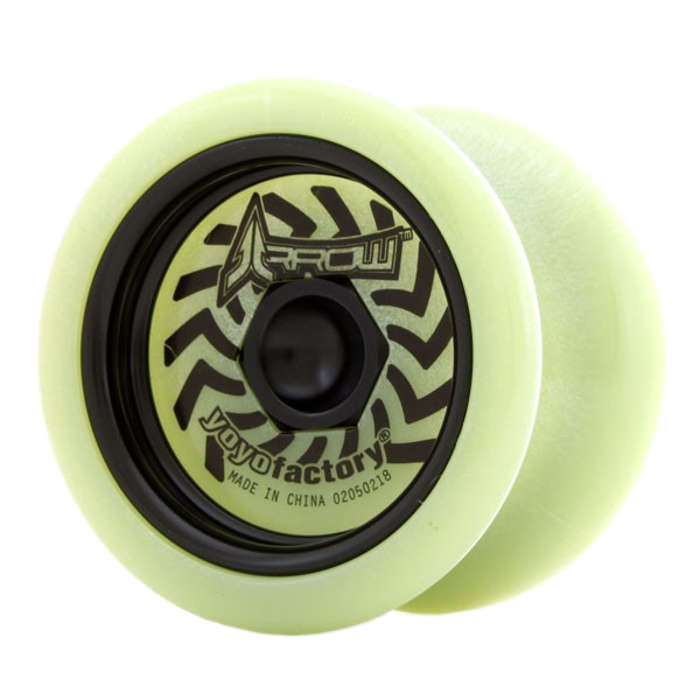 YoYoFactory Arrow Metal Weight Yo Yo - Professional Unresponsive Yo-Yo for Advanced Players - Perfect for Tricks, Competitions & Outdoor Play