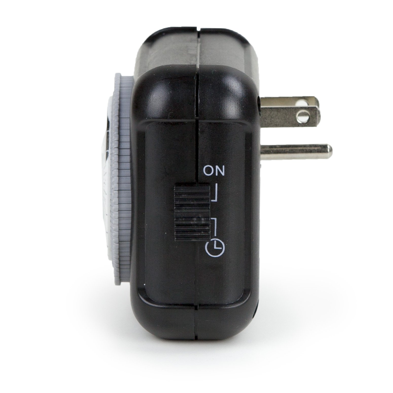 24-Hour Mechanical Grounded Timer with 15-Minute Intervals - Perfect for Home Appliances, Grow Lights, and Holiday Decorations