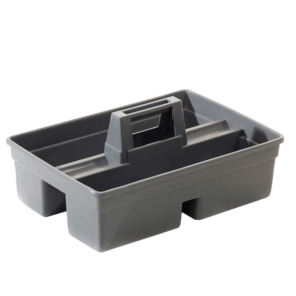 Premium Cleaning Caddy Basket - Heavy Duty Organizer for Cleaning Supplies, Sponges & Tools | Perfect for Housekeeping, Janitorial & Home Cleaning