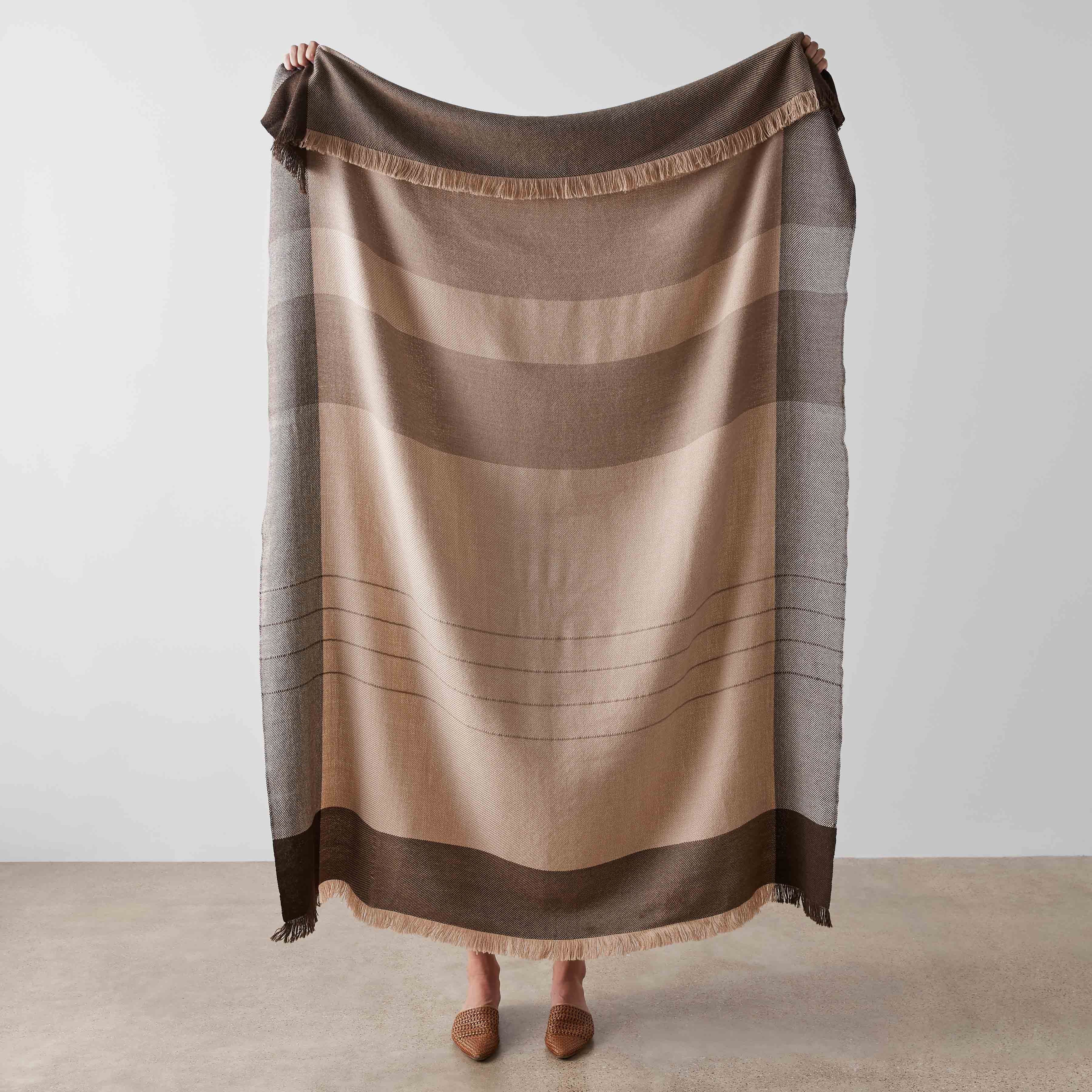 Soft & Cozy Alpaca Wool Throw Blanket - Luxurious Handmade Knit for Couch, Bed & Home Decor - Perfect for Winter Warmth & Gift Giving