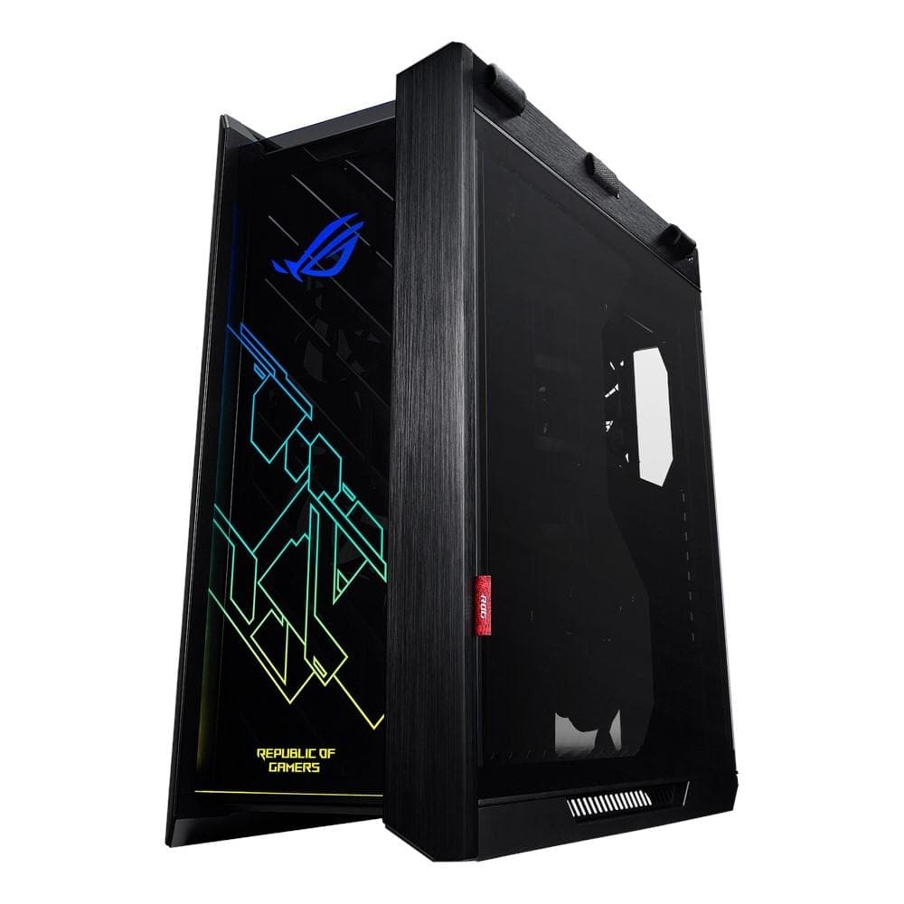 ASUS ROG Strix Helios GX601 Tempered Glass Mid-Tower Gaming PC Case - Premium RGB Lighting, Excellent Airflow, Cable Management | Perfect for High-End Gaming Rigs & Custom PC Builds