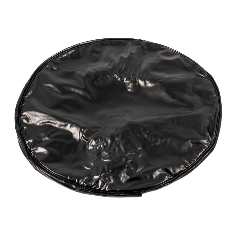Camco RV Spare Tire Cover - Heavy Duty Black Vinyl for 24