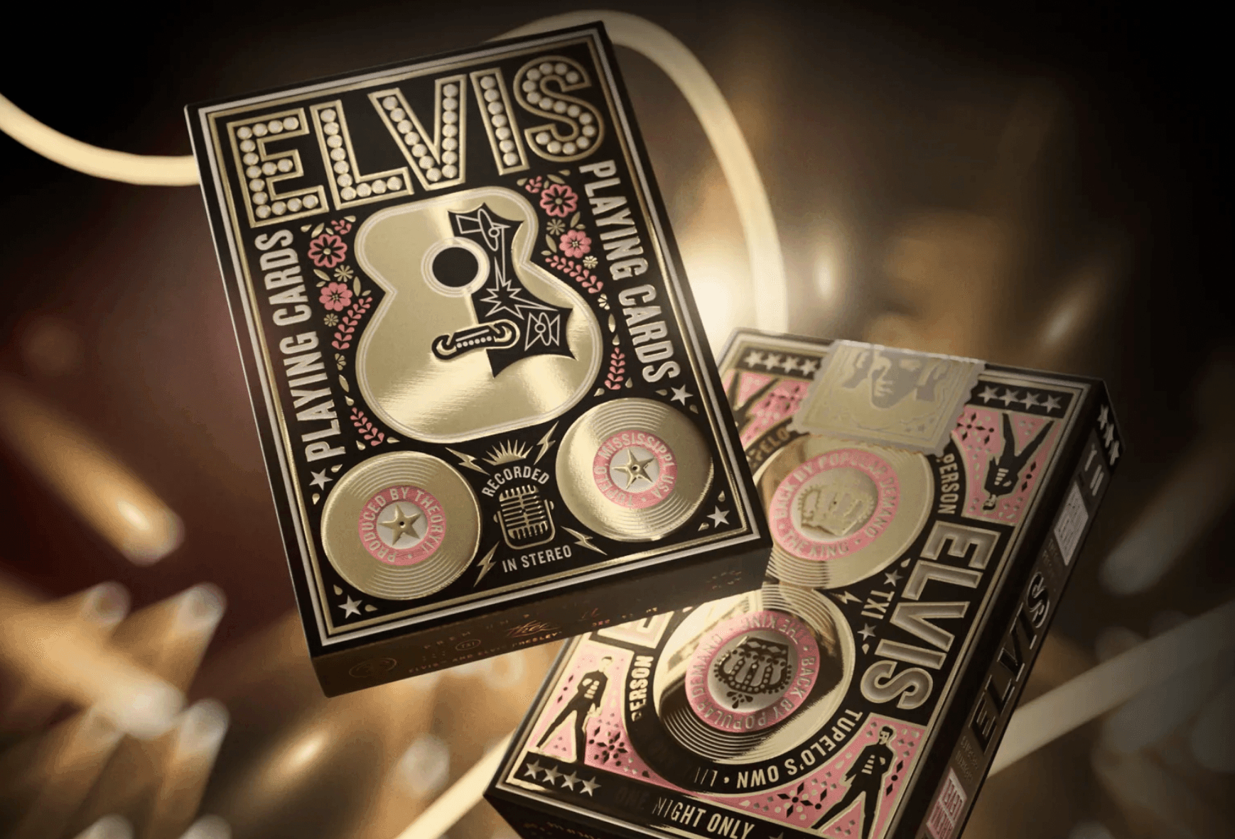 Elvis Presley Playing Cards - 52 Deck Vintage Collectible Poker Cards with Custom Designs - Perfect for Poker Games, Magic Tricks, and Elvis Fans Gift Ideas