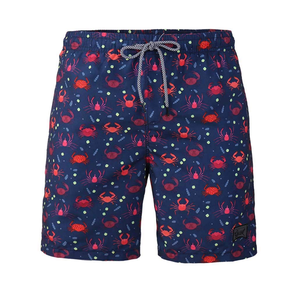Ivan&Tom Men's Swim Trunks with Stretch Waist - Quick Dry Summer Swim Shorts for Swimming, Beach, Sports & Casual Wear