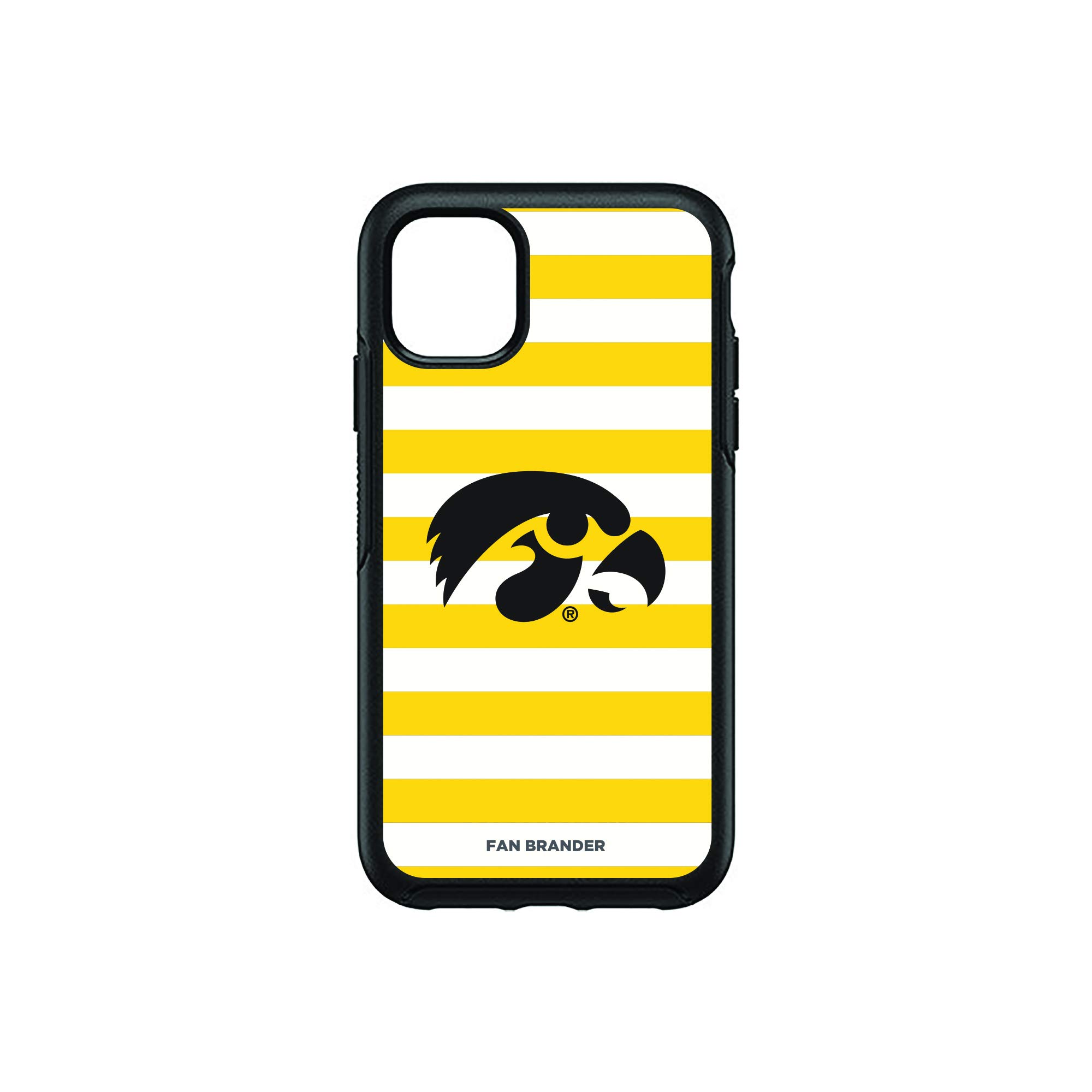 NCAA OtterBox Symmetry iPhone Case - Stripes Design for Sports Fans