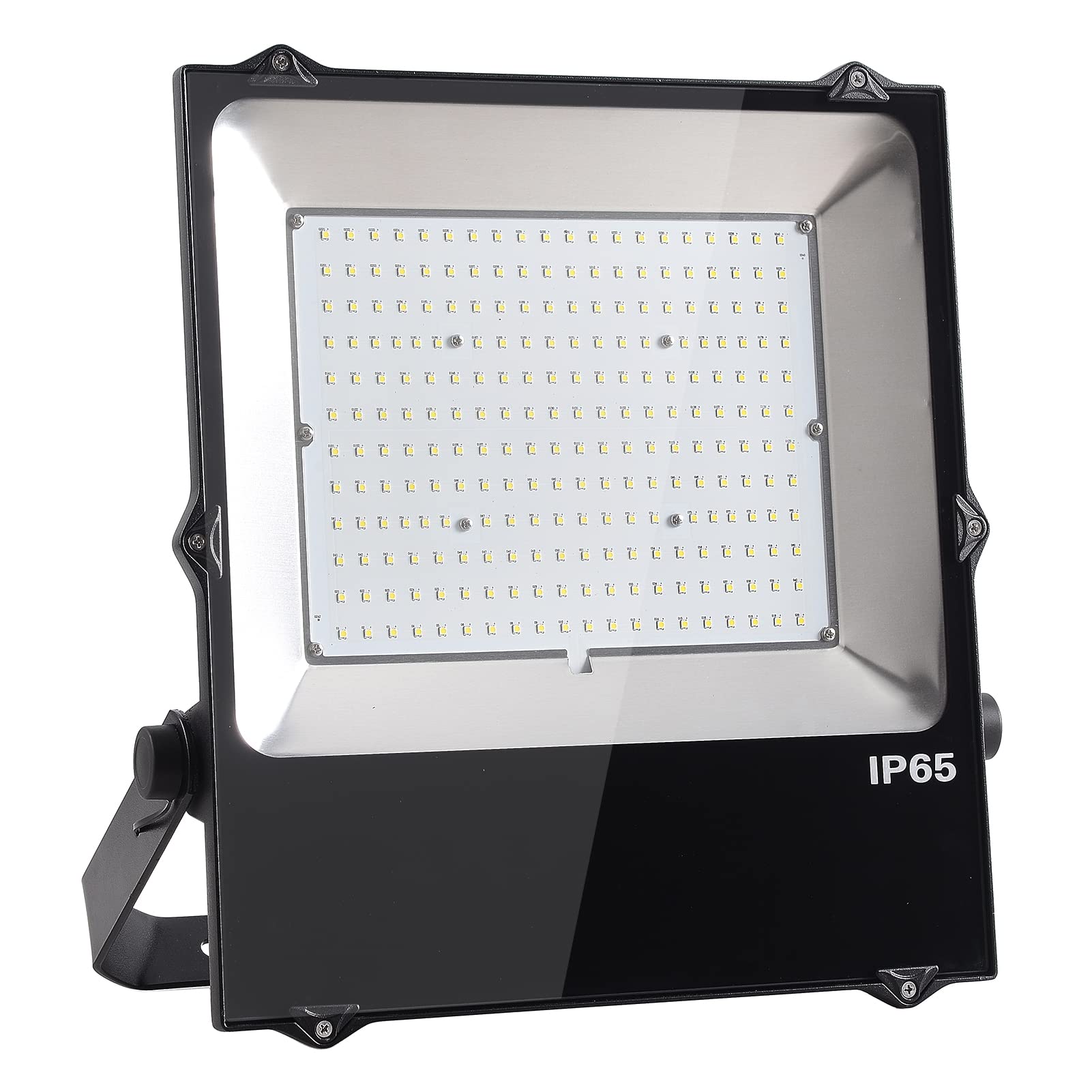 OSTEK 200W LED Flood Light 26000LM Super Bright Outdoor Security Light - 5000K Daylight White, IP65 Waterproof, ETL & DLC Certified - Perfect for Stadiums, Lawn, Playground, Backyard, Garden, Warehouse & Construction Site Lighting