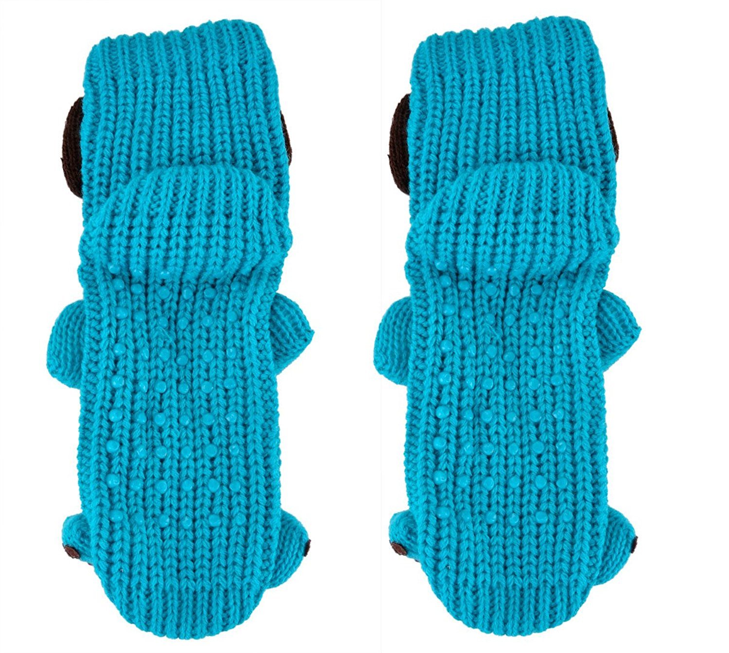 Women's Thick Knit Non-Slip Warm Winter Socks - Cozy Indoor Floor Slippers for Home, Office & Lounge Comfort
