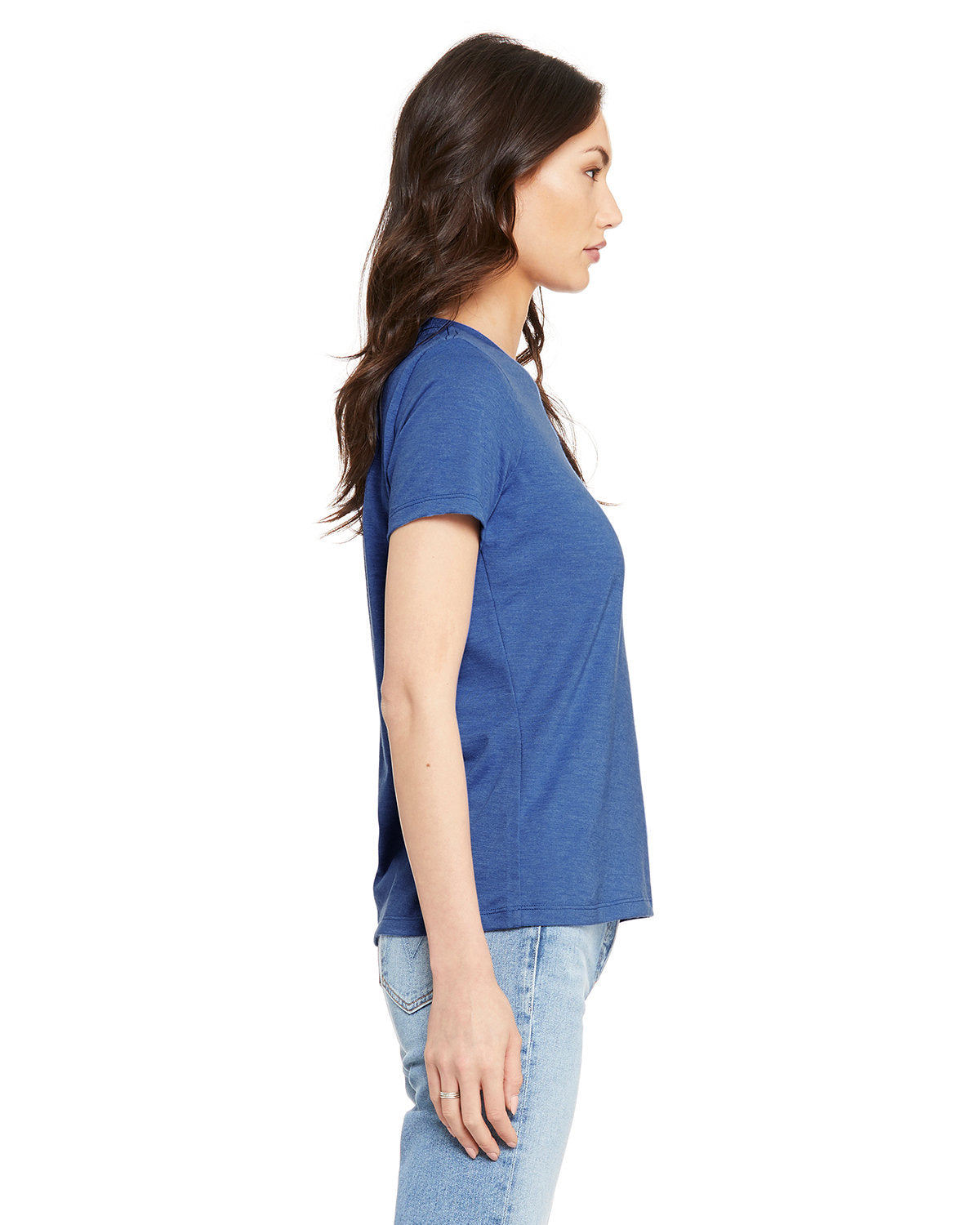 Bella + Canvas 6400CVC Women's Relaxed Heather Short Sleeve T-Shirt - Soft CVC Blend for Casual Wear, Gym & Everyday Comfort