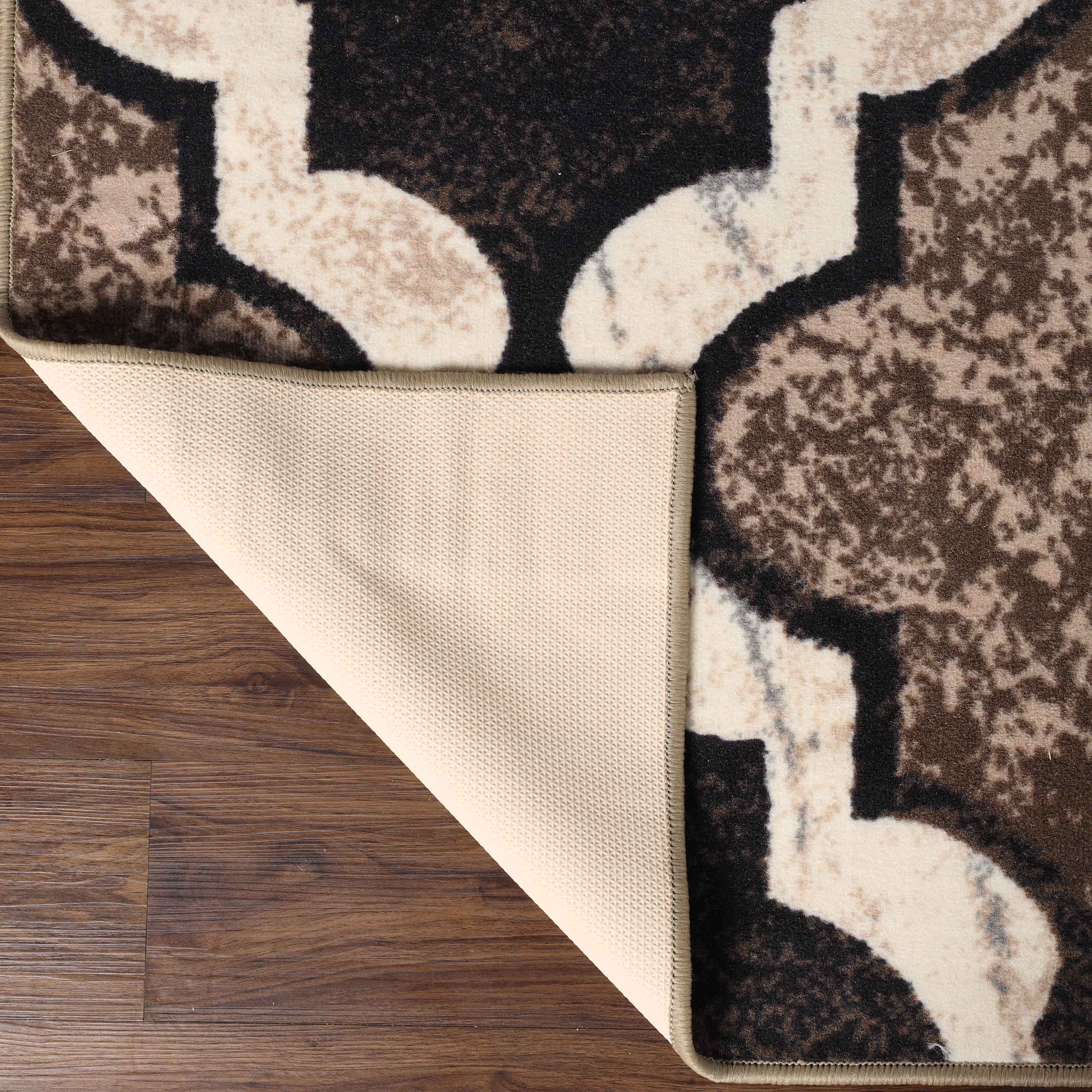 Viking Geometric Trellis Indoor Area Rug & Runner - Non-Slip Boho Chic Carpet for Living Room, Bedroom, Hallway - Perfect for Nordic Home Decor & Cozy Spaces