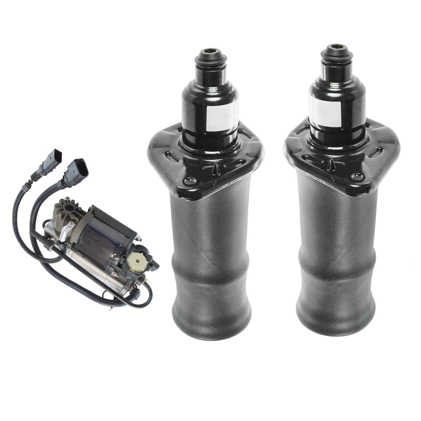 Air Suspension Kit & Air Ride Compressor - Compatible with 2001-2005 Audi Allroad Quattro | Air Spring Replacement for Smooth Ride | Perfect for Off-Roading & Luxury Driving