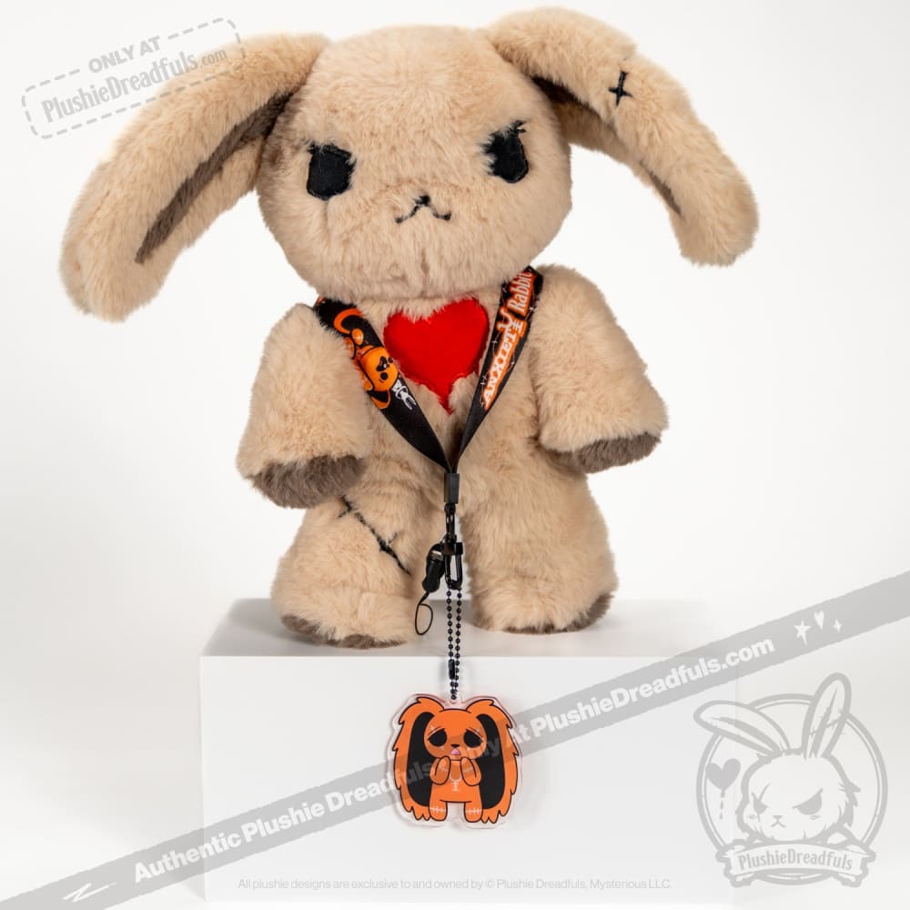 Plushie Dreadfuls Lanyard Strap - Soft & Durable Keychain Holder for ID Badges, Keys & Accessories | Perfect for Work, School & Conventions
