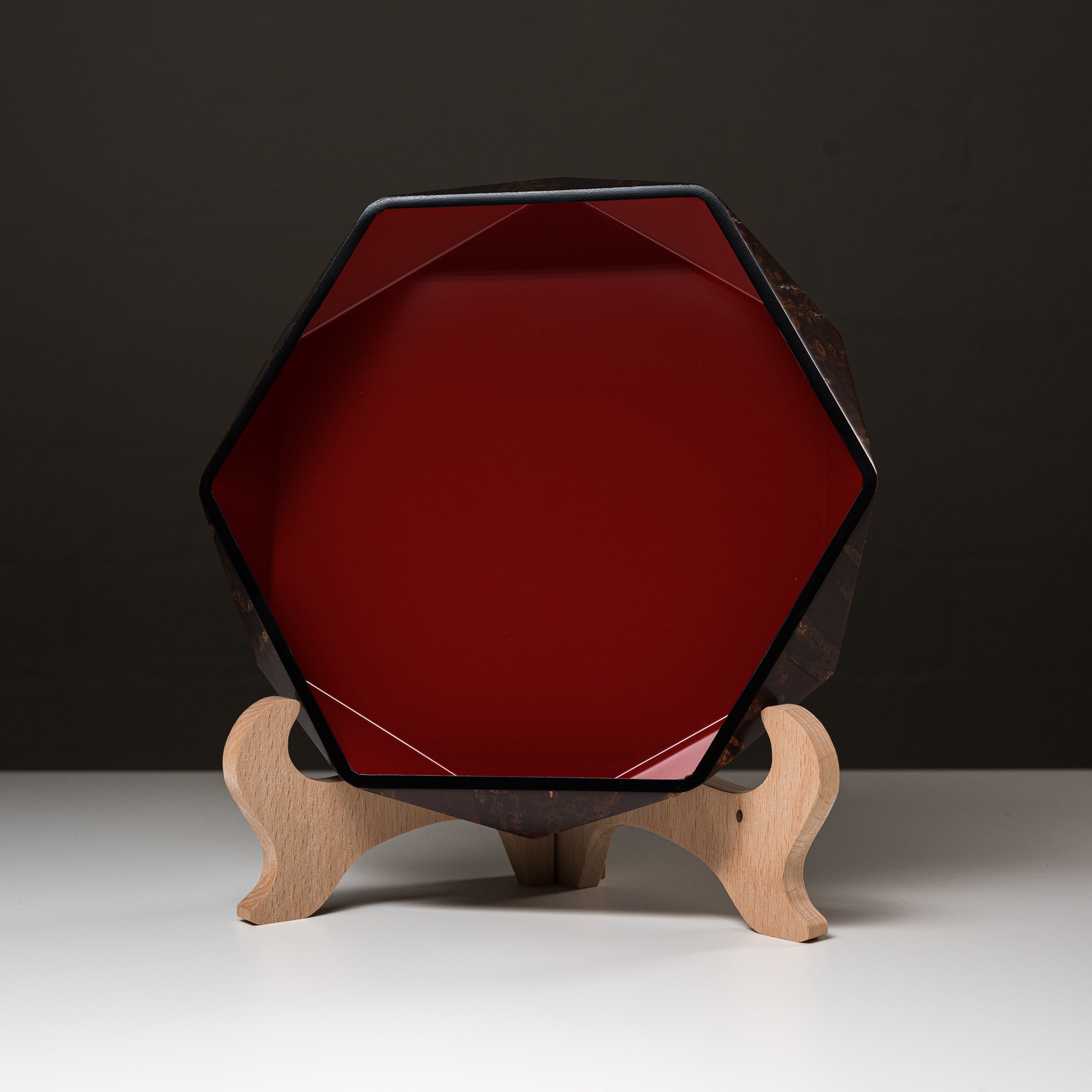 Premium Tomioka Cherry Wood Bowl with Diamond Pattern - Large Handcrafted Birchware for Dining & Serving | Elegant Tableware for Home, Restaurants & Gifts