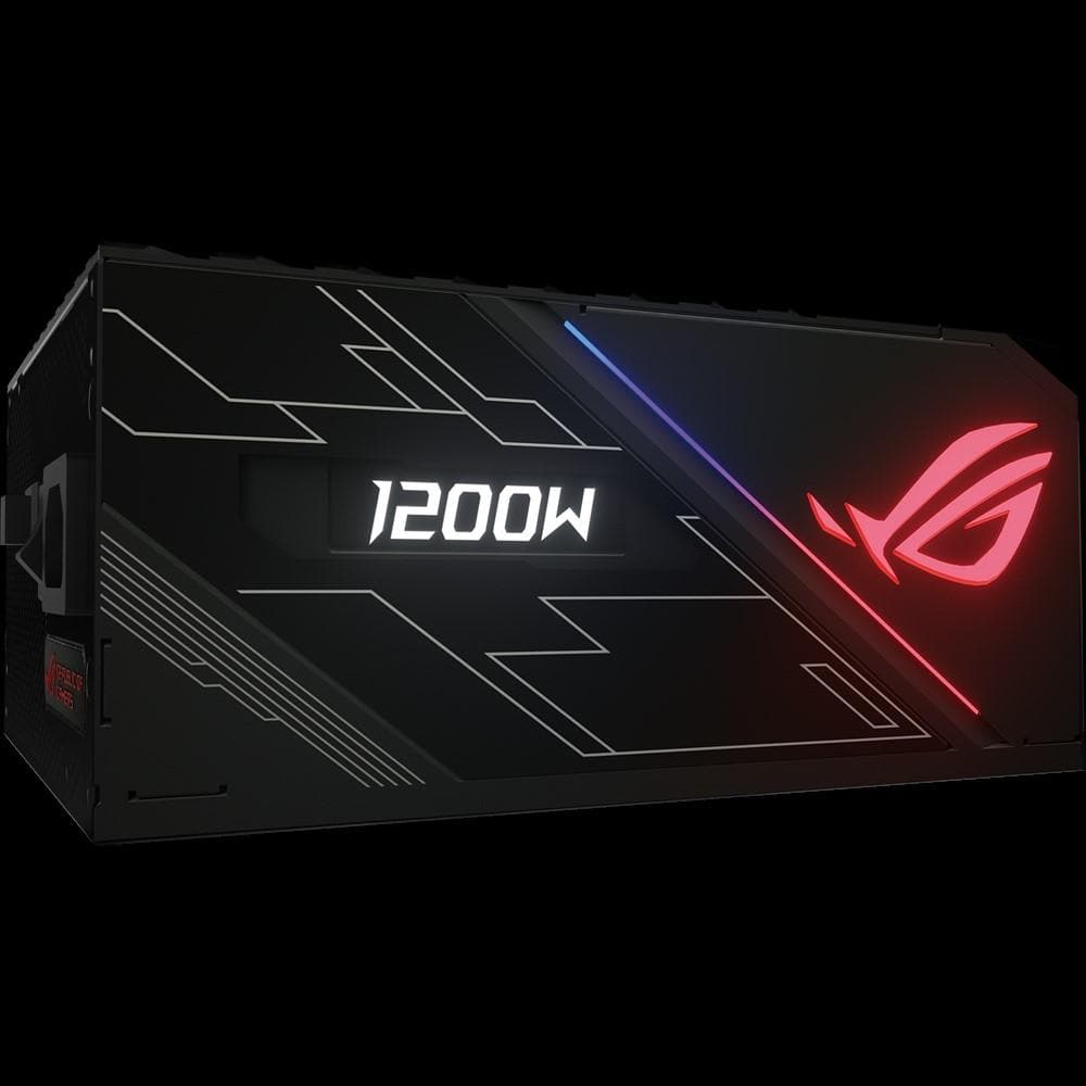 ASUS ROG THOR 1200W Platinum Power Supply - 80+ Platinum Certified, OLED Display, 10-Year Warranty - Perfect for Gaming PCs, High-End Workstations & Overclocking Rigs