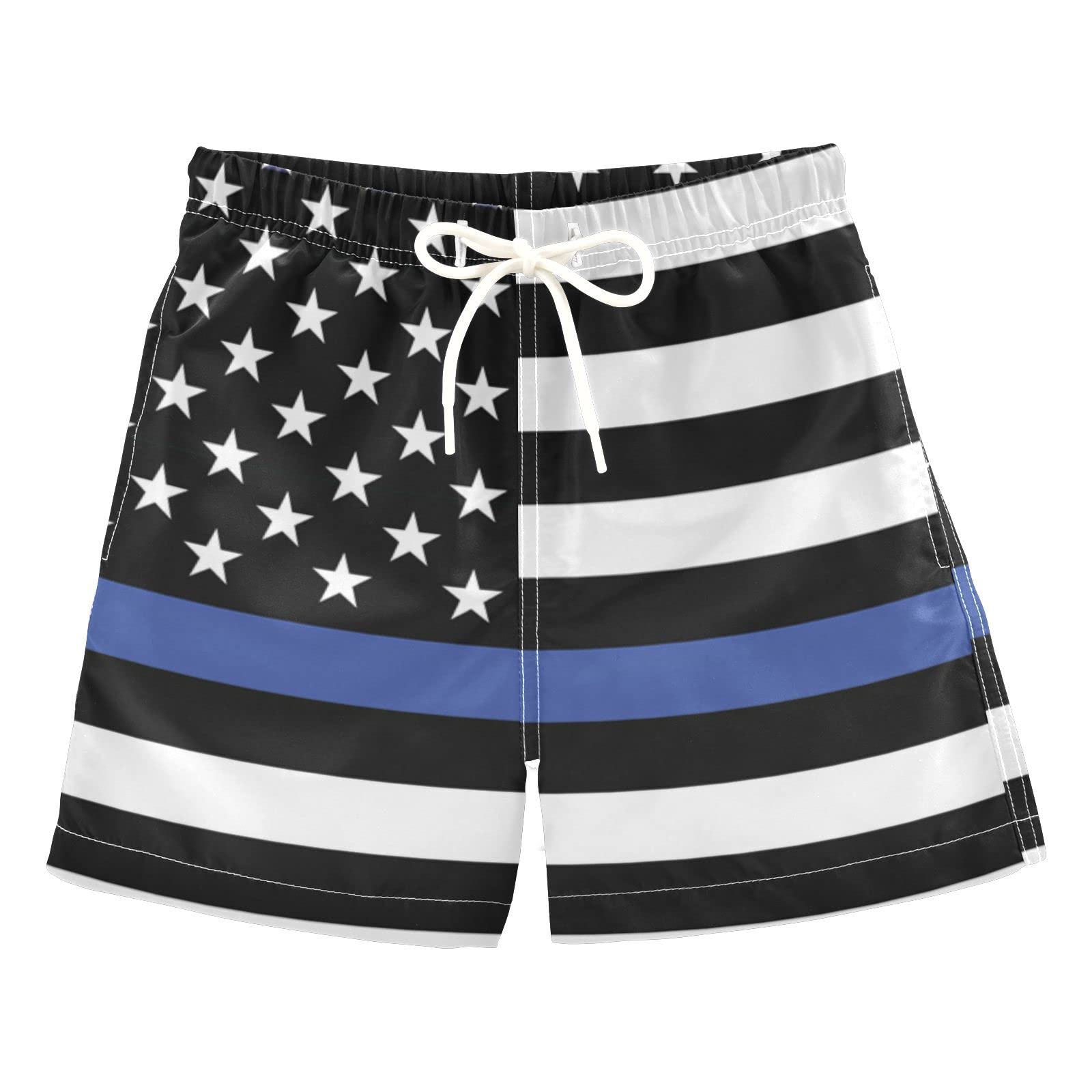 Boys Swim Trunks with Leopard Print - Quick Dry Beach Board Shorts for Kids & Toddlers | Perfect for Swimming, Surfing and Summer Vacation