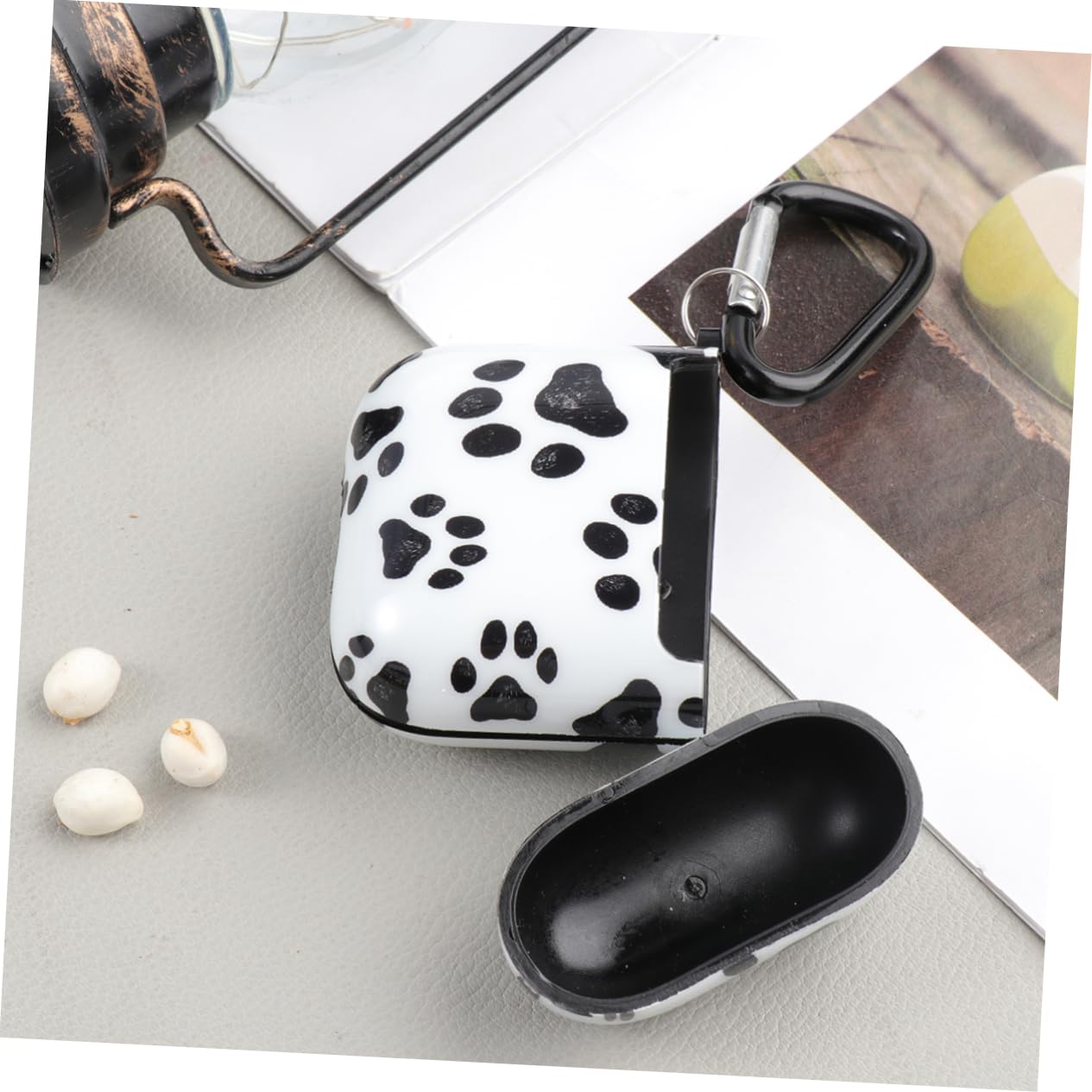 IMUSINICE TPU Protective Headset Case - Shockproof Soft Shell Cover for Earbuds, Over Ear Headphones & Earphones (Perfect for Travel, Gym & Outdoor Activities)