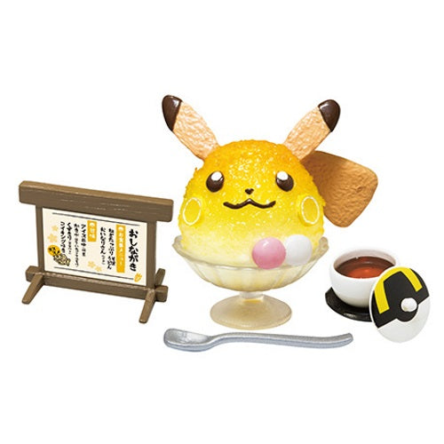 Authentic Pokemon Japanese Sweets Re-ment Miniature Dollhouse Furniture Set - Perfect for Collectors, DIY Dollhouse Decor & Anime-Themed Room Displays