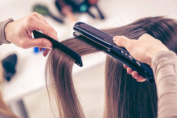 Nirvani Arzet SX-8006 Professional Ceramic Flat Iron Hair Straightener - Fast Heating Styling Tool for Women & Girls (Multicolor) - Perfect for Home Use, Travel & Salon Styling