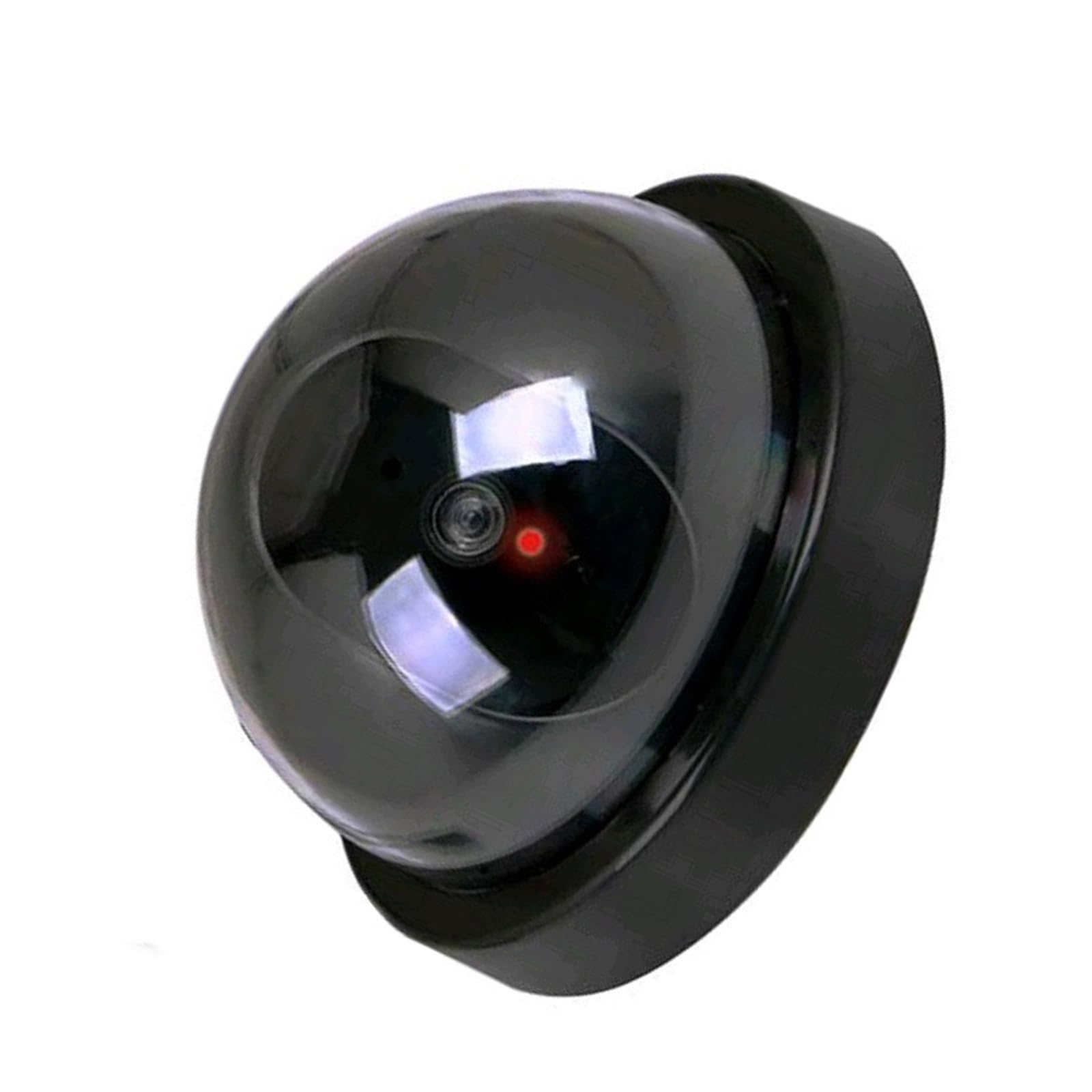 Fake Dome CCTV Security Camera with Flashing LED - Indoor/Outdoor Surveillance Dummy Camera for Home & Business Security | Deter Burglars & Protect Property
