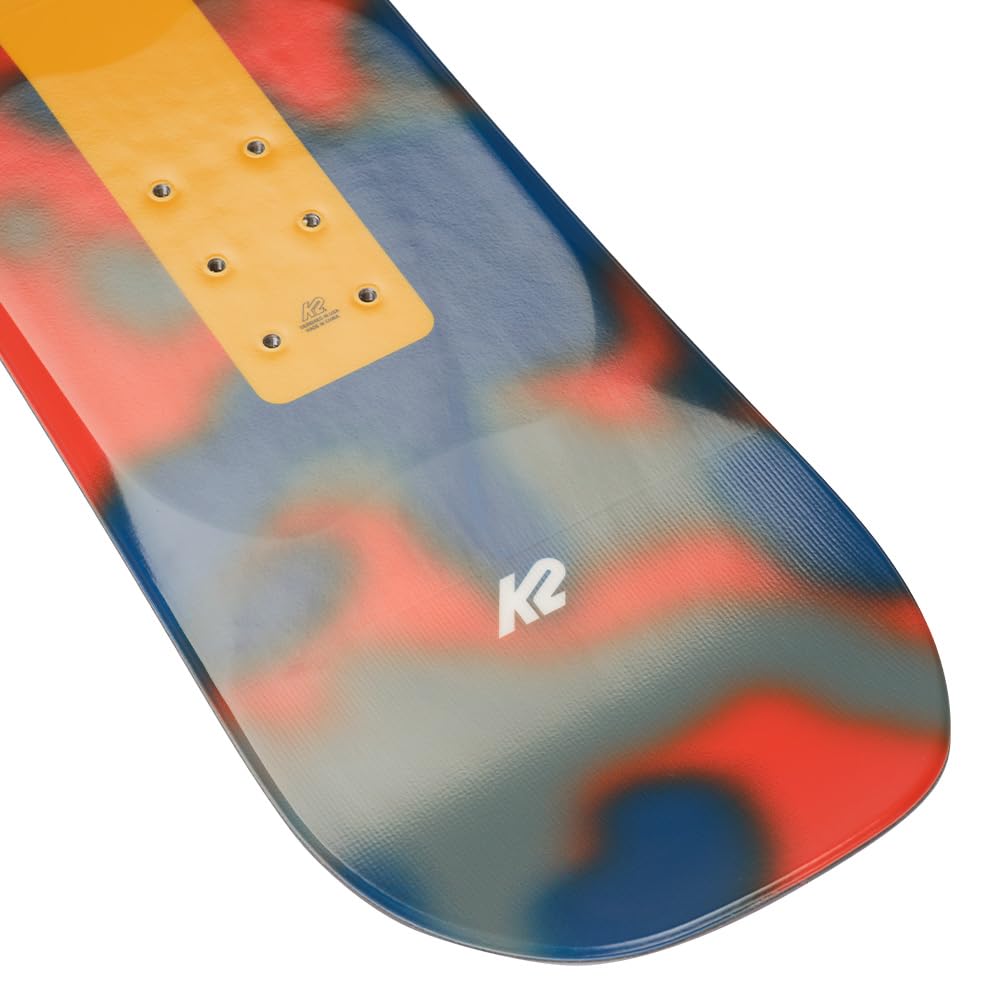 K2 Mini Turbo Youth Snowboard - Lightweight & Durable for Kids | Perfect for Beginners & Park Riding | Mountain & Freestyle Snowboarding