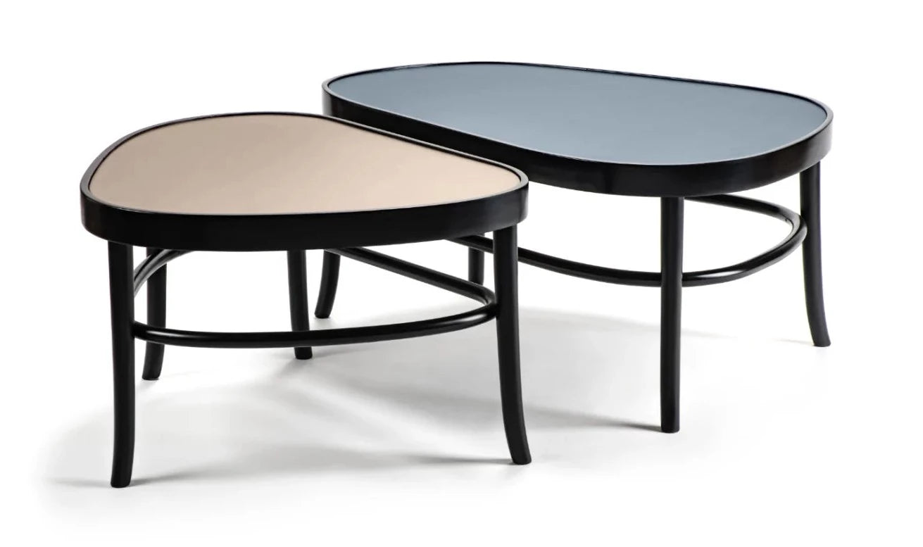 Peer B Bentwood Coffee Table by GTV - Modern Round Wooden Coffee Table for Living Room, Lounge & Office - Perfect for Home Decor, Small Spaces & Coffee Lovers