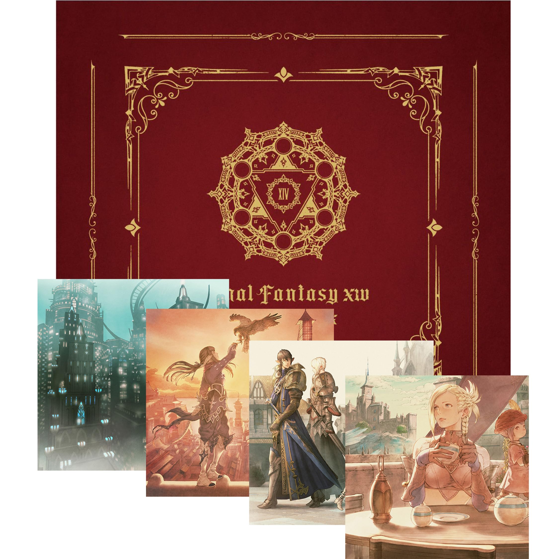 Final Fantasy XIV Original Soundtrack Box Set - Exclusive Classic Black Vinyl LPx4 | Video Game Music Collection for Fans & Audiophiles | Perfect for Gaming Sessions & Music Enthusiasts