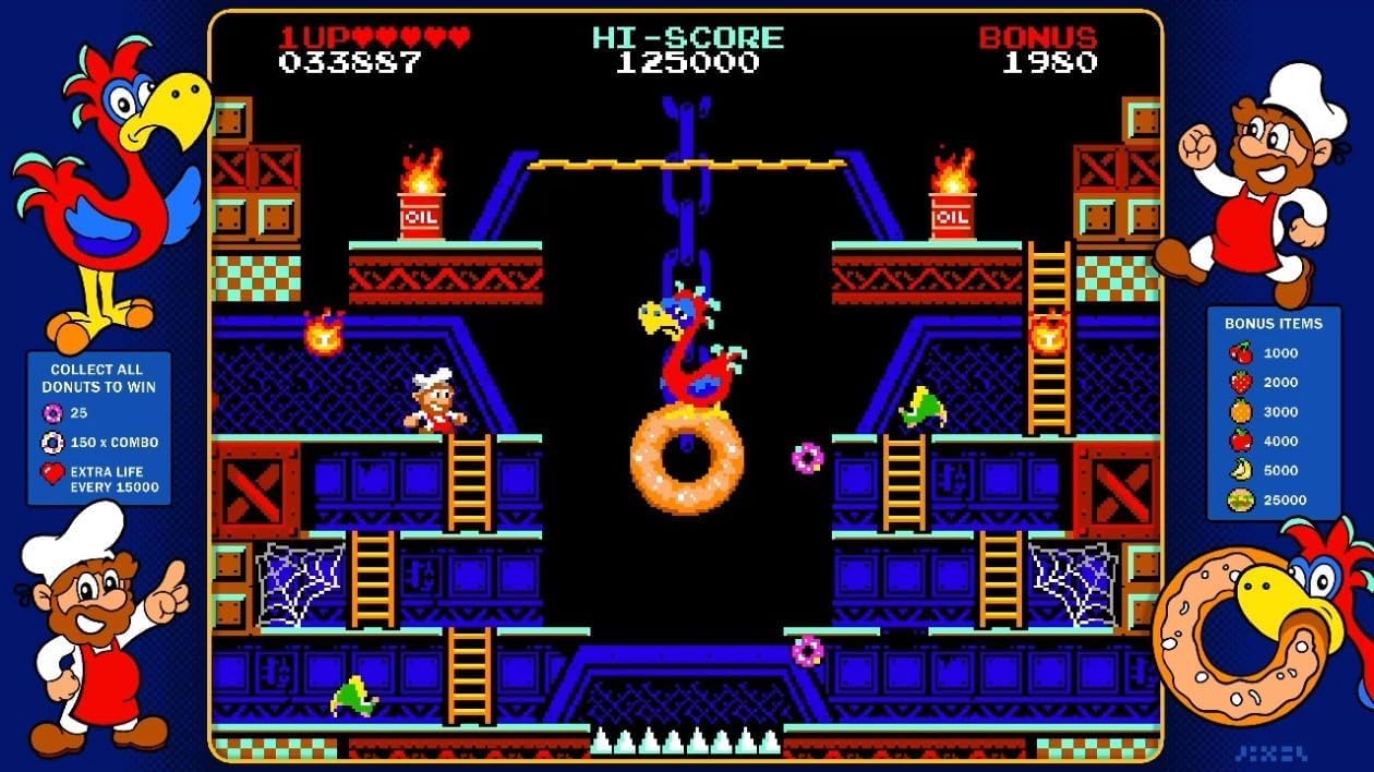 Donut Dodo - Fun Arcade Game for Nintendo Switch | Classic Retro Style Action | Perfect for Family Game Nights & Party Entertainment