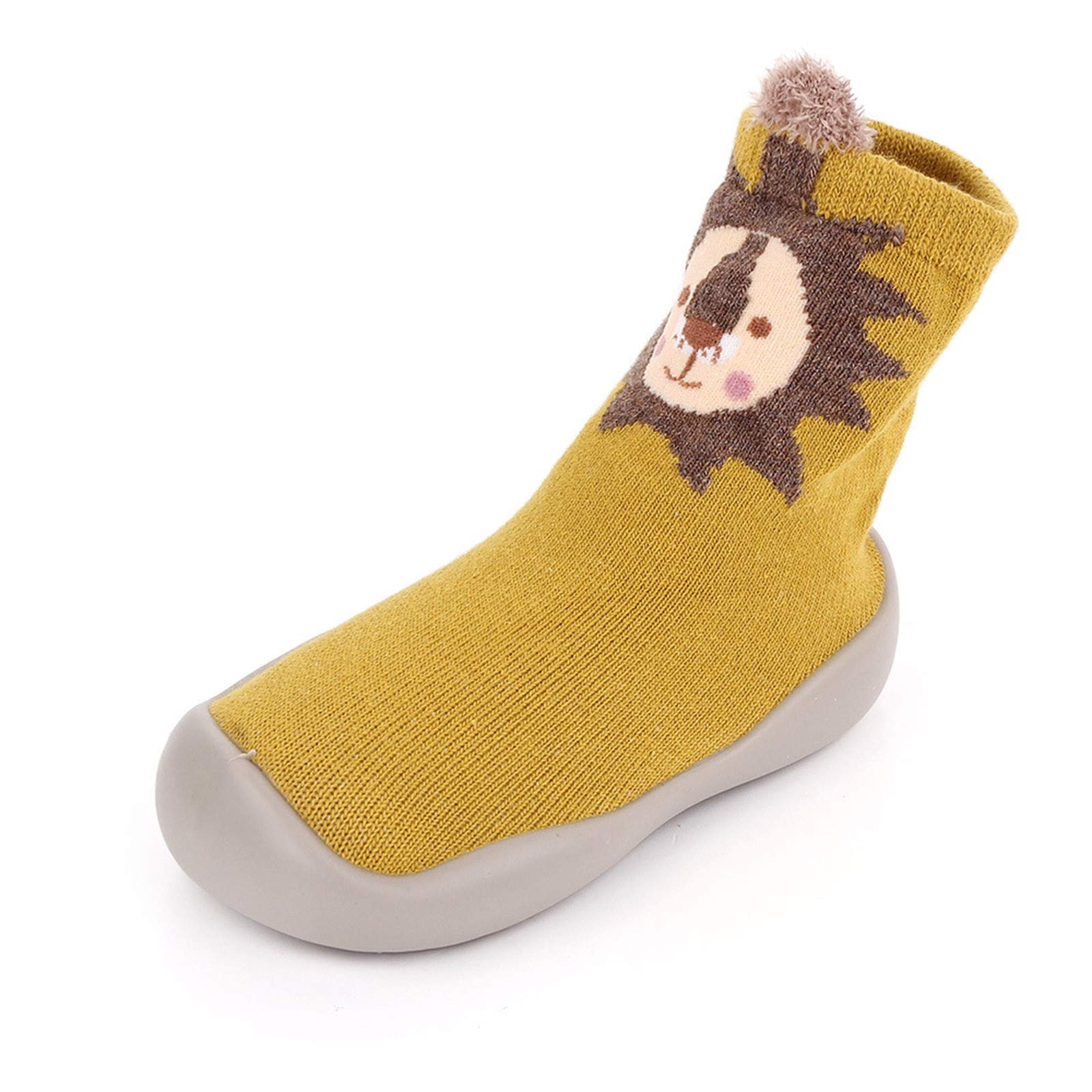 Anti-Slip Baby Shoes Size 10 - Warm Rubber Socks for Toddler Boys & Girls - Playtime & Home Use