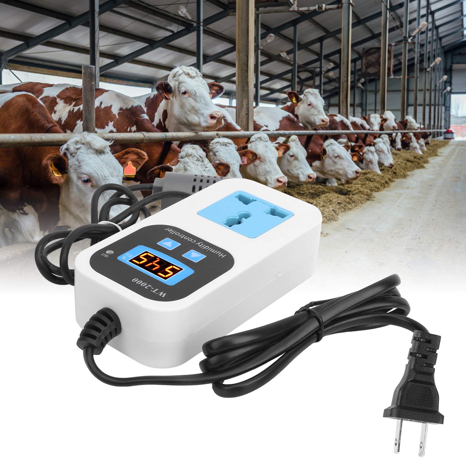 Digital Humidity Controller 0-99% RH for Home Brewing & Fermentation | Beer Making & Food Storage