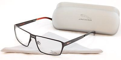 Premium Jaguar Eyeglasses Frame Model 33801-843 - German-Made Brown Metal Frame (58-14-135) for Men & Women - Perfect for Office, Reading & Fashion Accessories