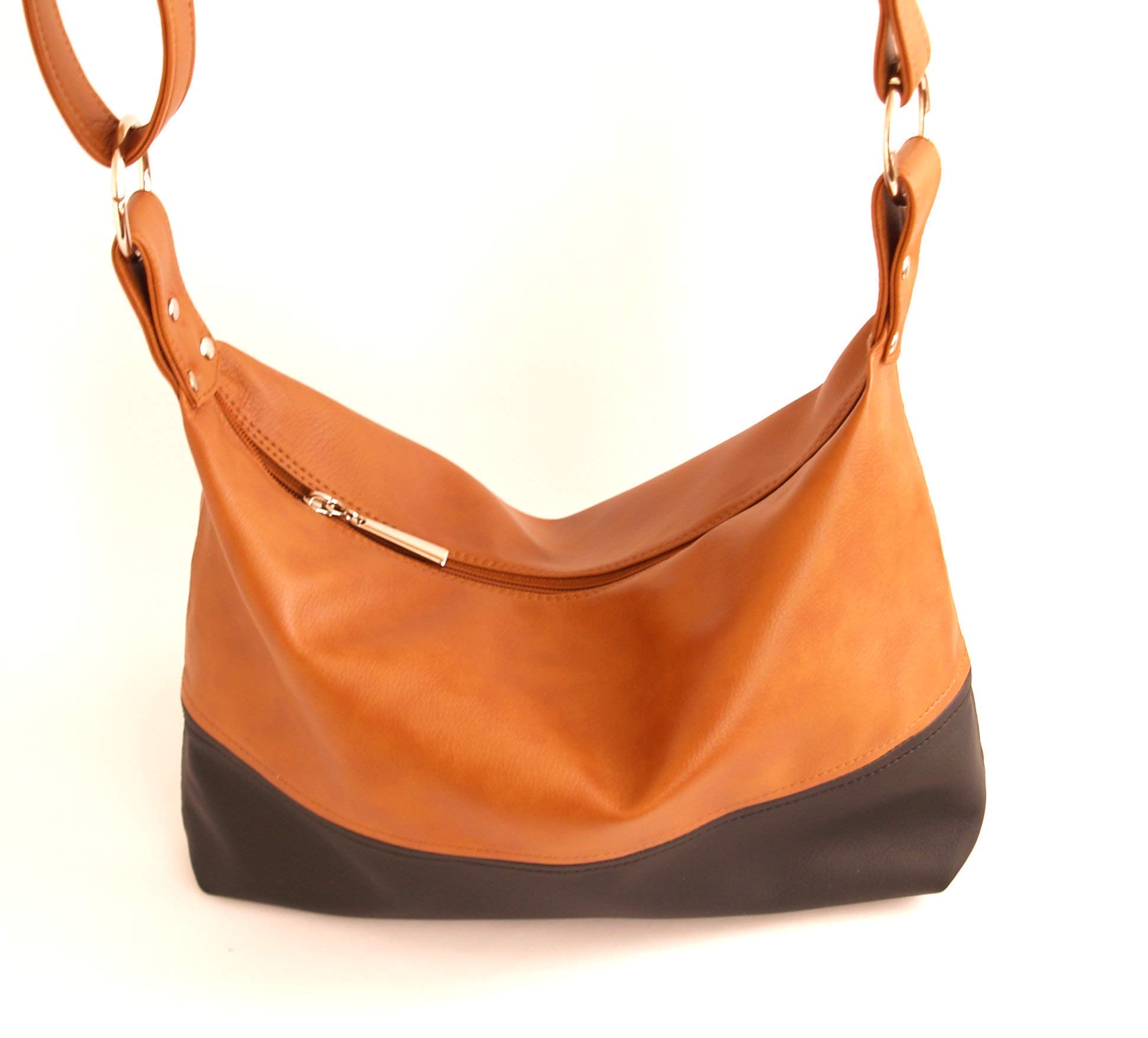 Vegan Leather Crossbody Purse for Women - Stylish & Lightweight Shoulder Bag - Perfect for Work, Travel & Everyday Use