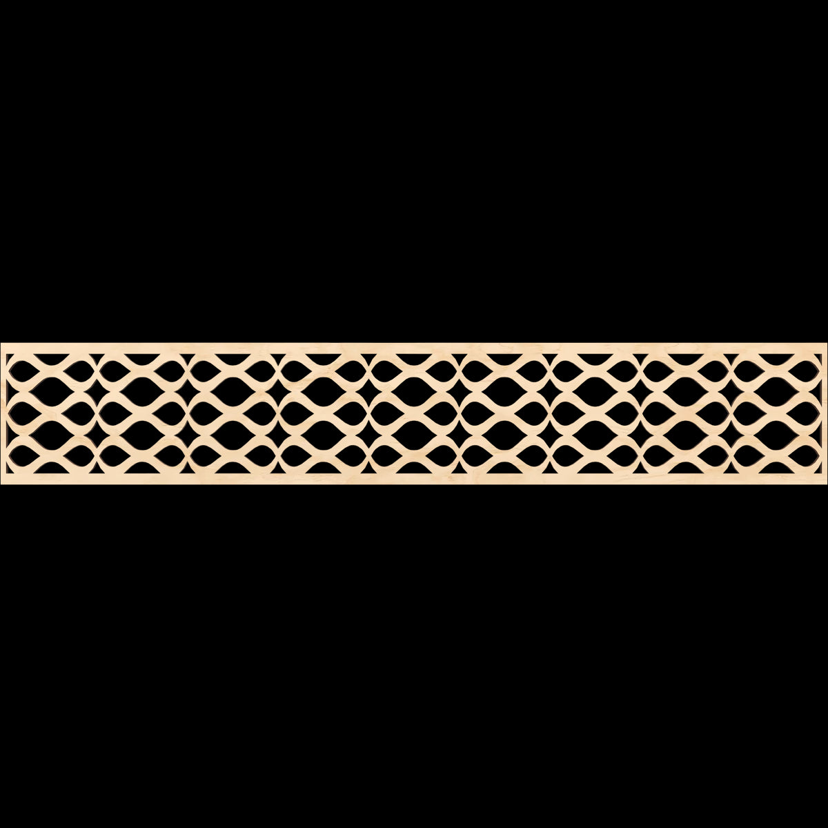 Somerset Fretwork Moulding - Decorative Wood Trim for Home & Furniture DIY Projects | Perfect for Crown Molding, Wall Paneling and Cabinet Accents