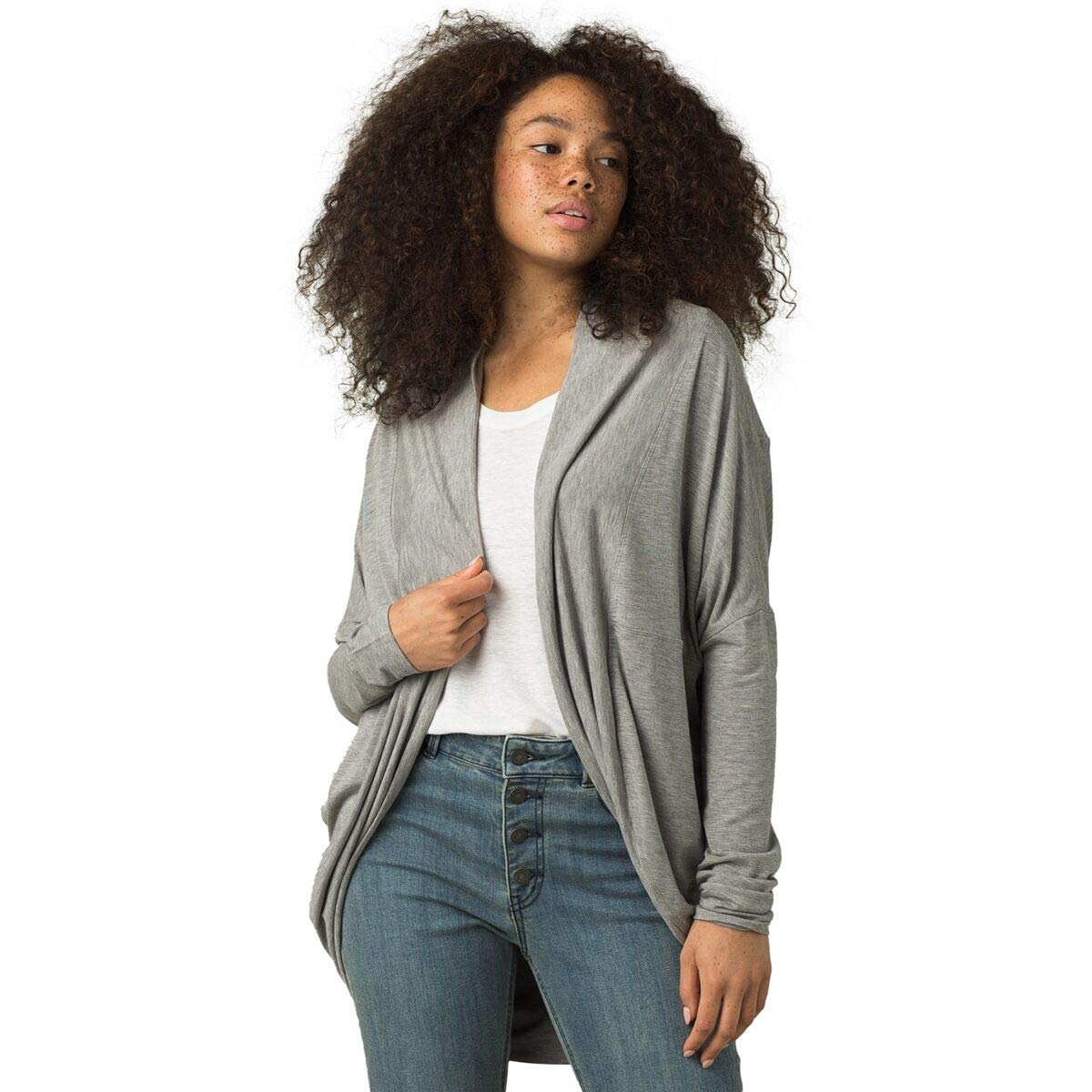 prAna Plus Size Foundation Munra Wrap - Comfortable & Stylish Yoga Top for Women | Perfect for Yoga, Pilates & Casual Wear