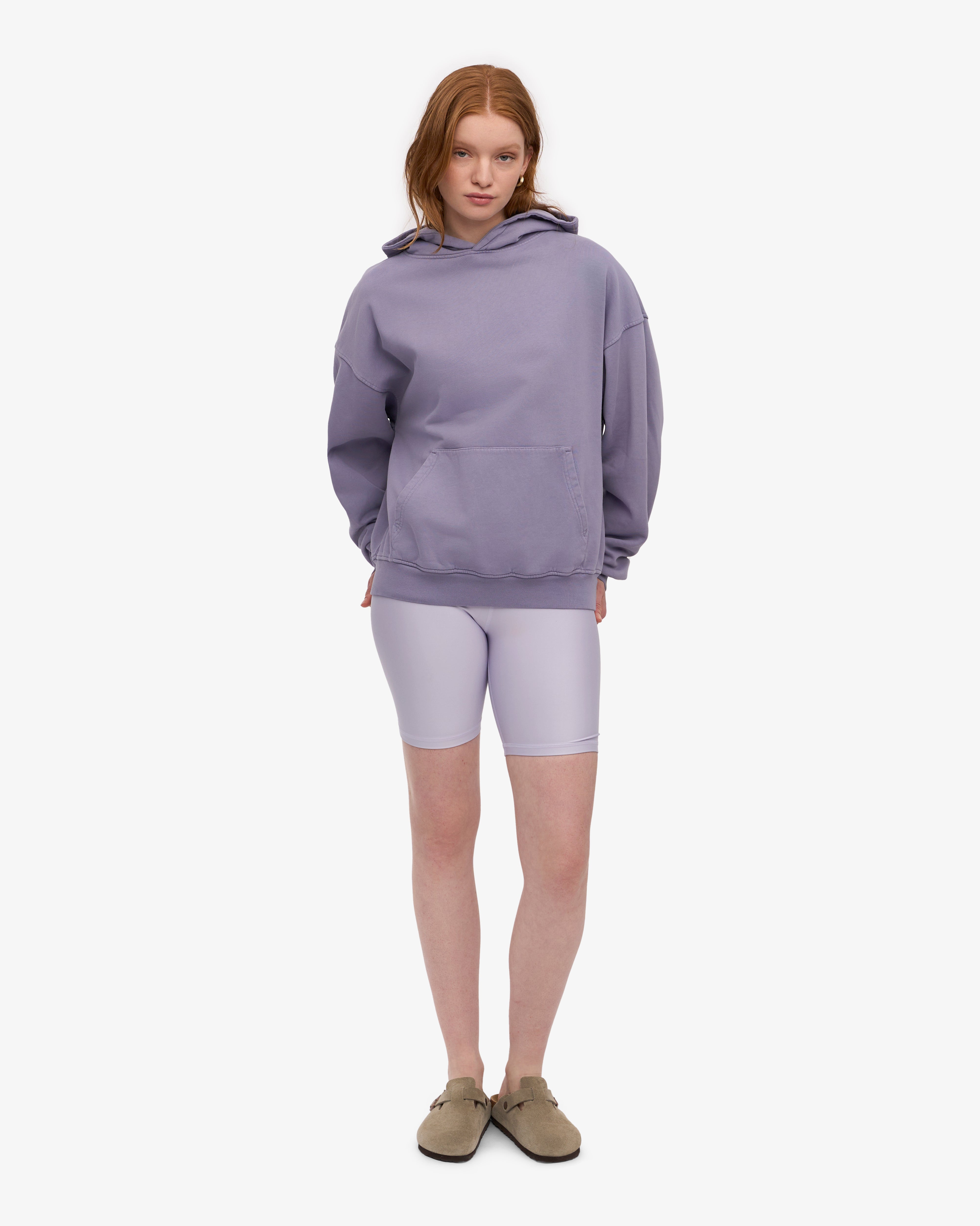 Organic Oversized Hoodie - Soft & Cozy Purple Jade Pullover for Women & Men | Perfect for Loungewear, Yoga & Casual Outfits