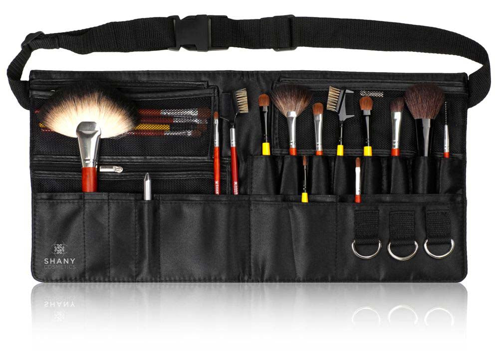 Urban Gal Collection Brush Apron Set - Professional Makeup Artist Organizer for Brushes & Tools | Perfect for Salon, Home, and Travel Use