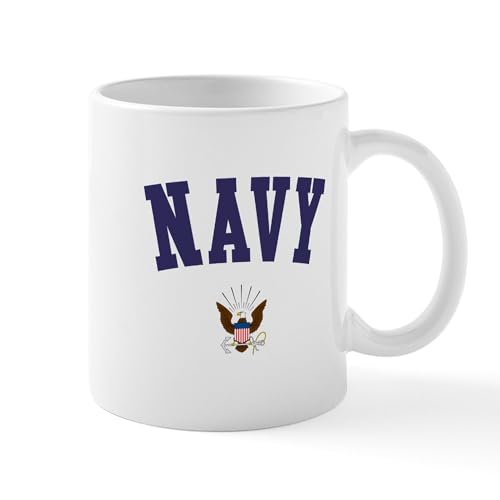 White - US NAVY Mug