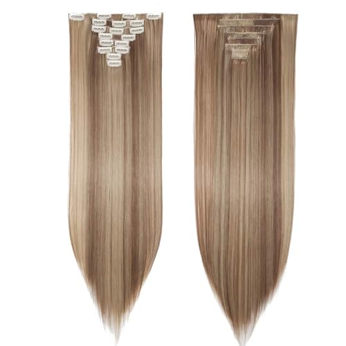 Light Brown Mix Ash Blonde