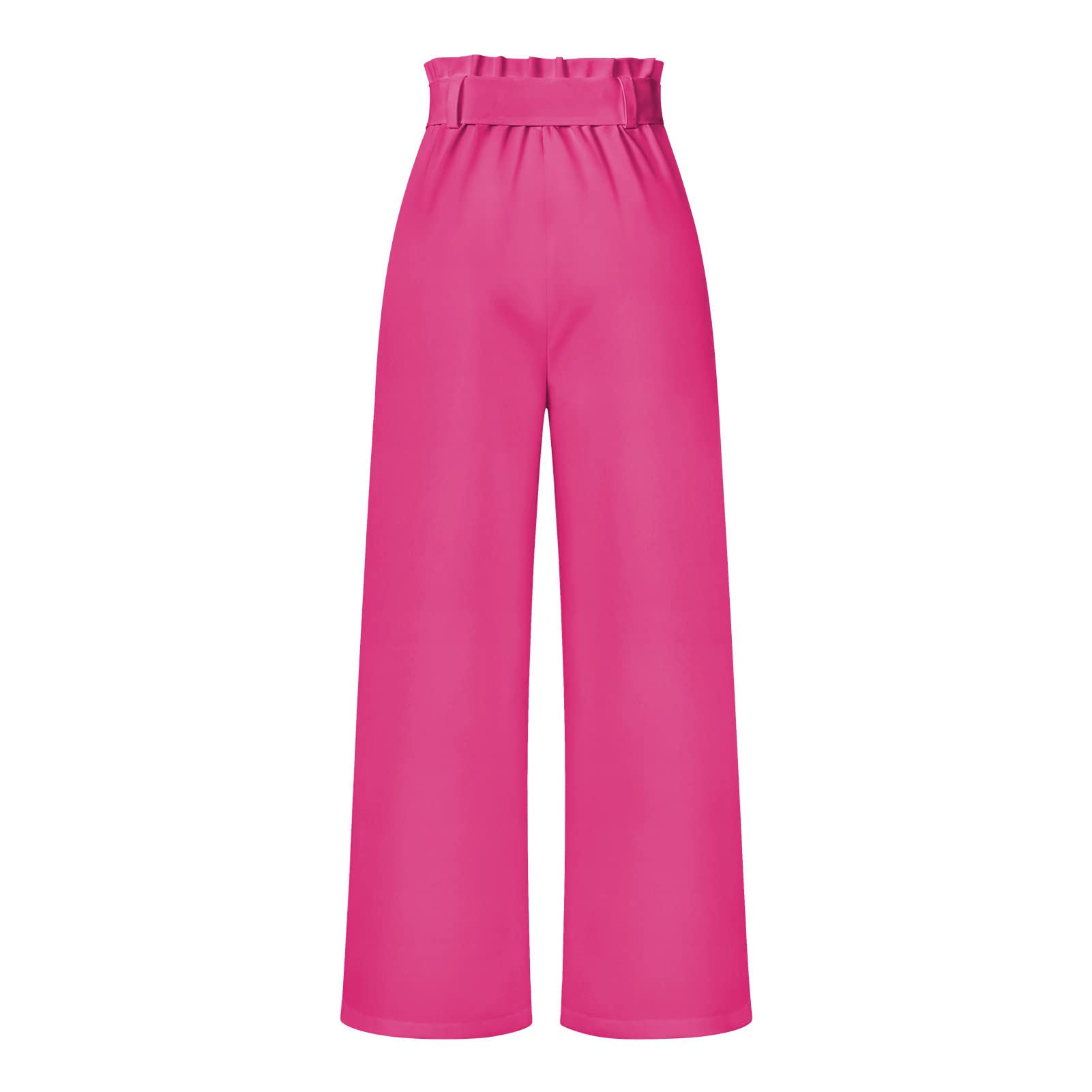 GUOLEZEEV High Waist Wide Leg Pants for Women - Business Casual Office Pants, Comfortable Work Trousers with Stretchy Fabric | Perfect for Office Wear, Business Meetings & Professional Outfits