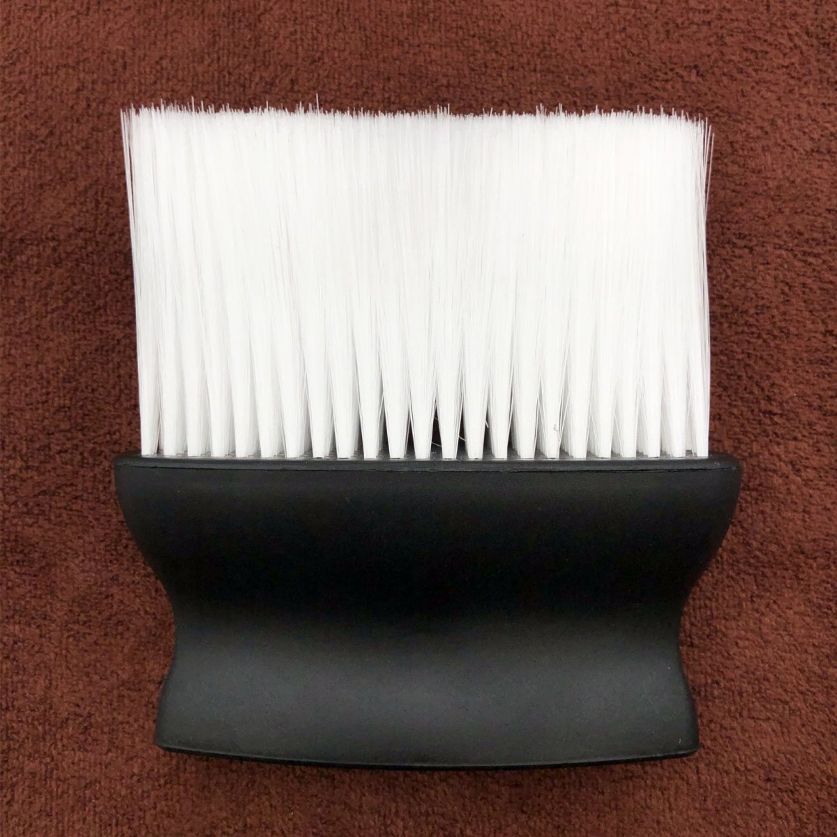 Professional Barber Brush Neck Duster for Haircut - Soft Bristle Hair Removal Tool for Men's Grooming - Perfect for Salon, Home Haircuts & Beard Trimming