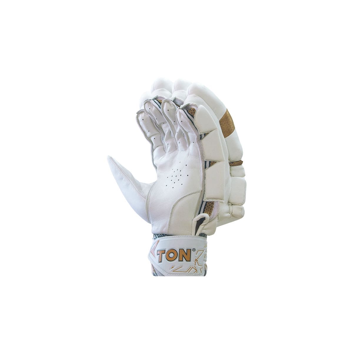 Premium SS Ton Gold Edition Cricket Batting Gloves for Adults - Lightweight & Breathable for Maximum Comfort - Perfect for Practice, Matches & Training Sessions