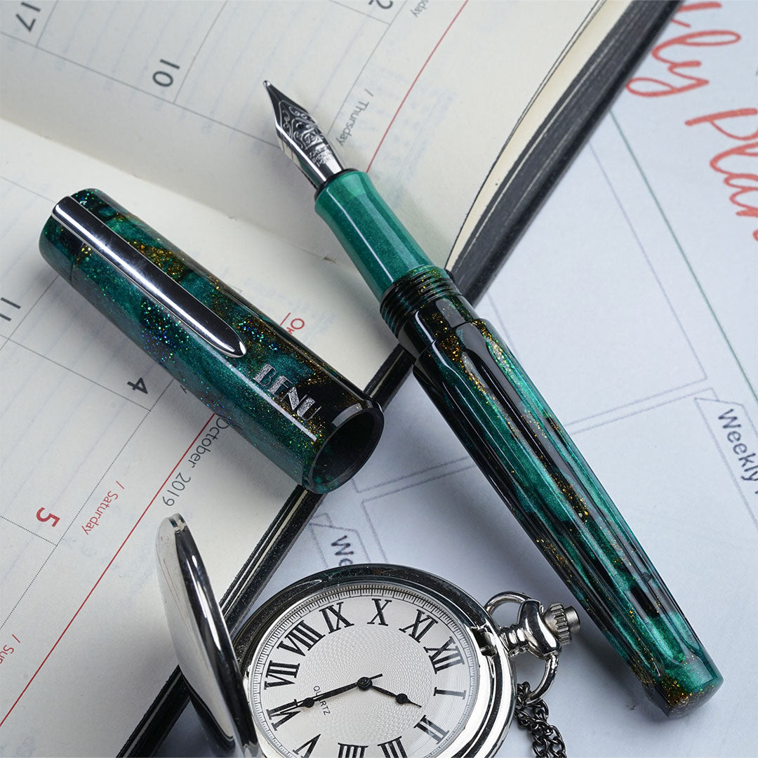 Benu DailyMate Fountain Pen - Premium Writing Instrument for Smooth Writing, Elegant Design - Perfect for Office, School & Journaling