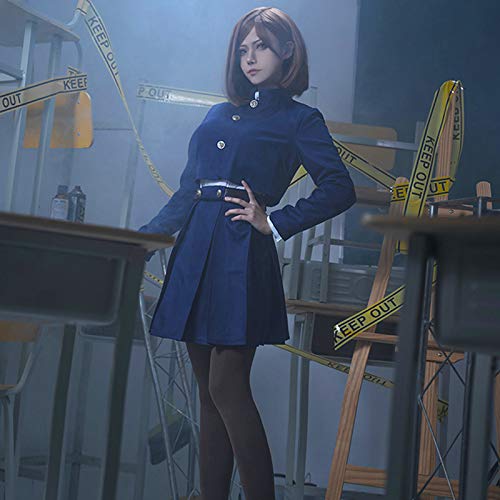 Rulercosplay Anime Costume Set with Waist Bag & Academy Skirt - Perfect for Cosplay Events, Halloween, and Anime Conventions