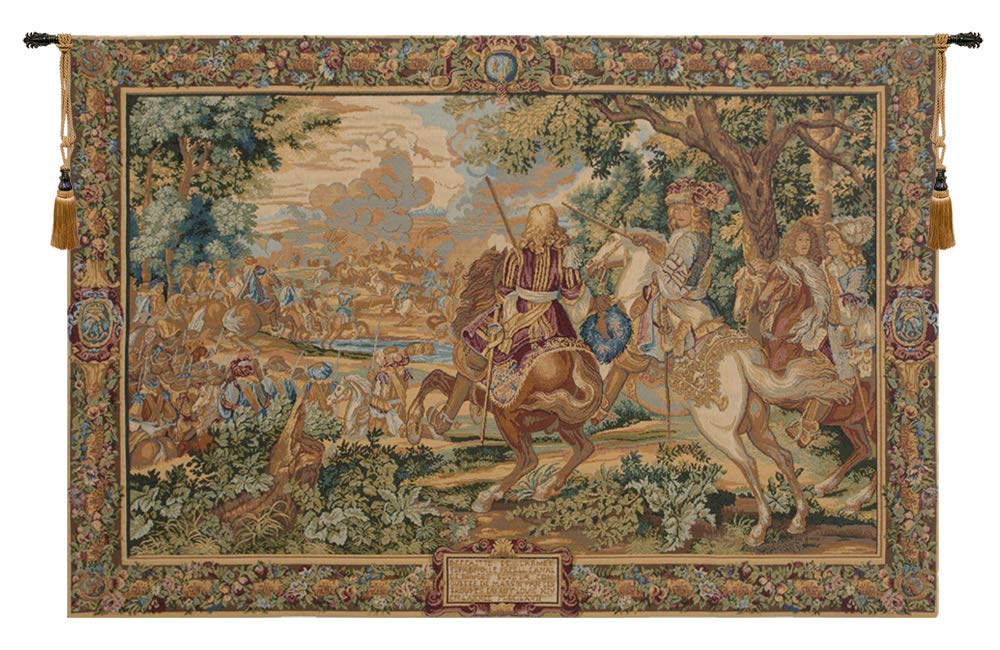 Charlotte Home Furnishings Italian Tapestry Wall Hanging 26x37 Inch - Viscose Cotton Polyester Blend Woven Wall Art for Living Room, Bedroom & Office Decor | Boho Home Decor, Gift Idea